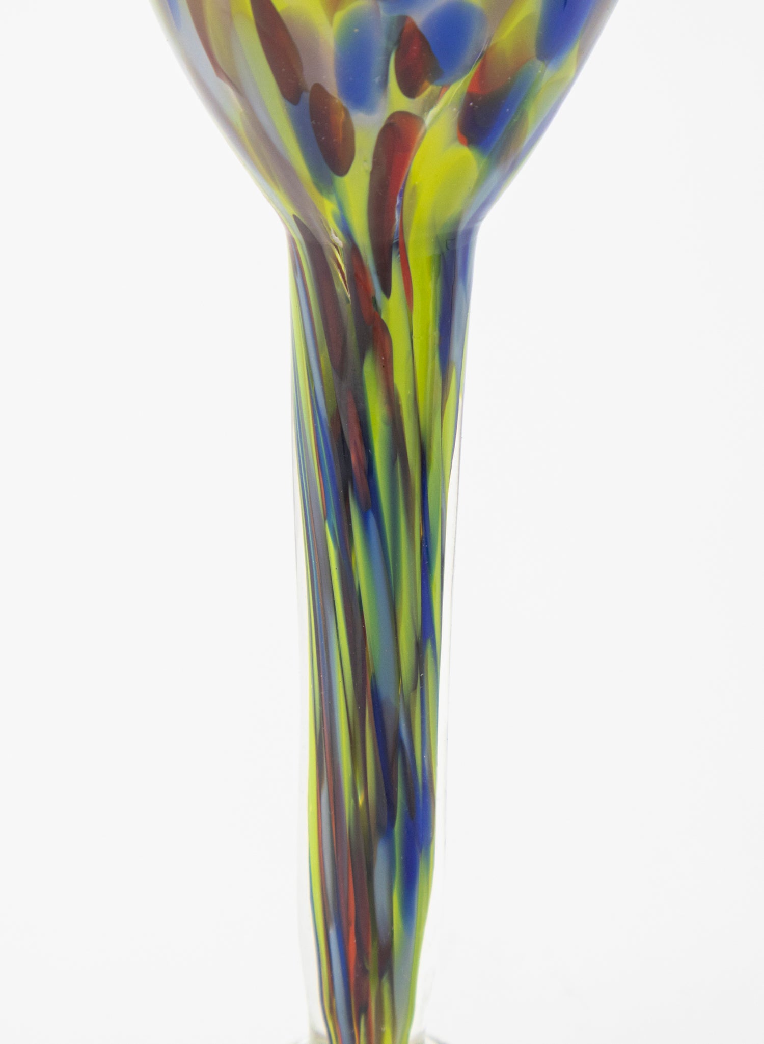 Spotty Glass Goblet