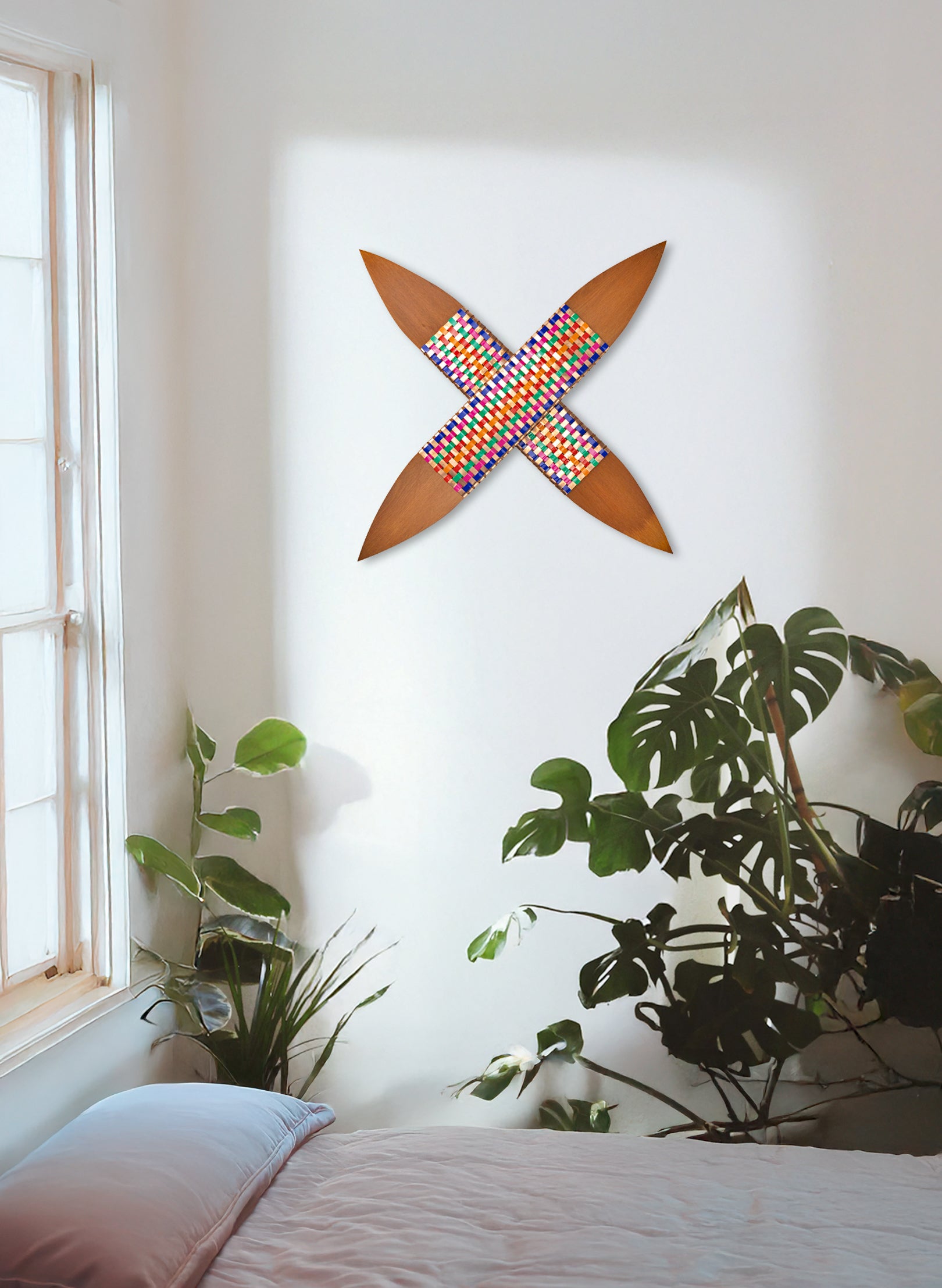 Pacifica Orange and Copper Putiputi - Large