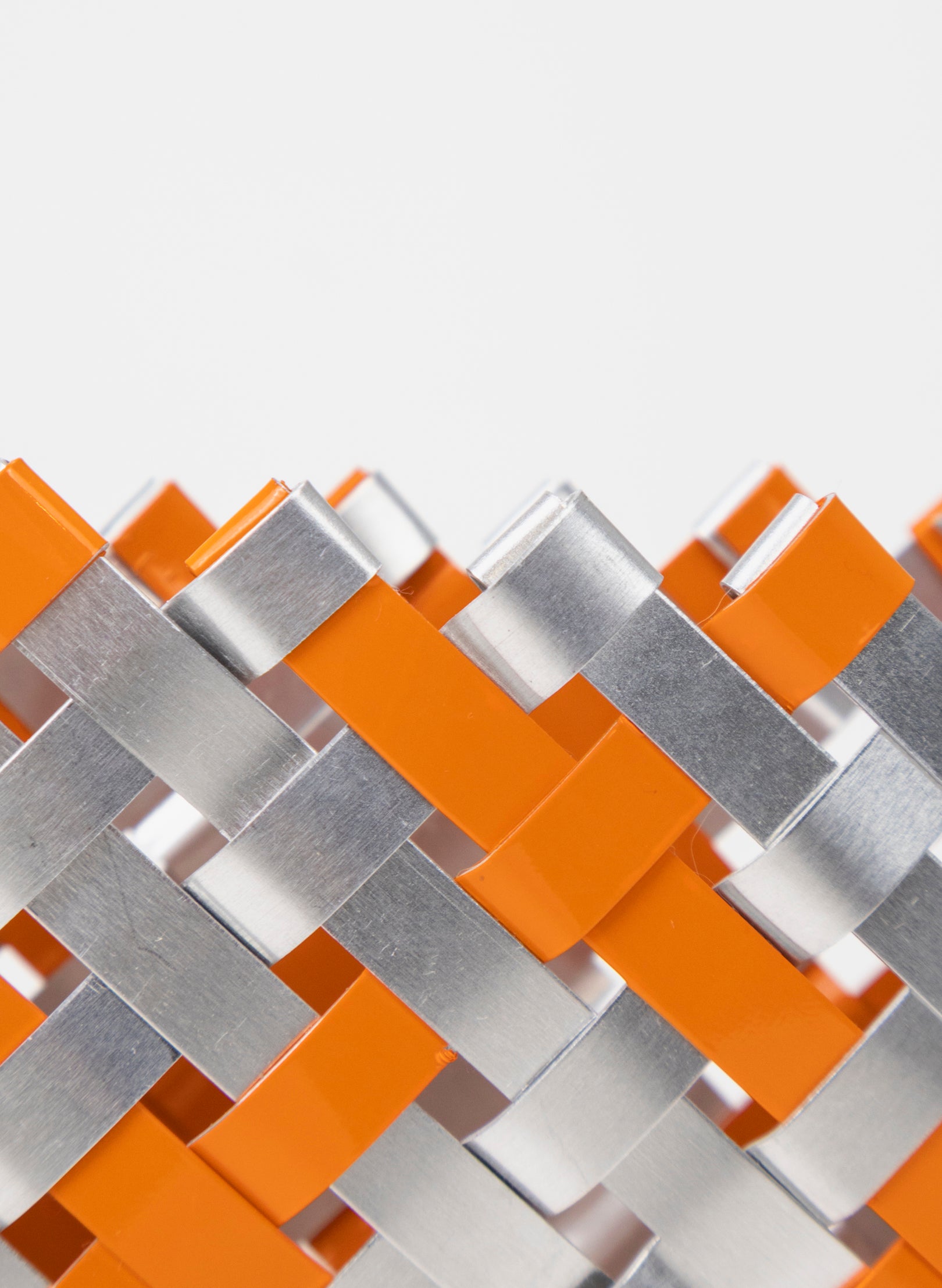 Orange and Silver Aluminium Kete (12 End)
