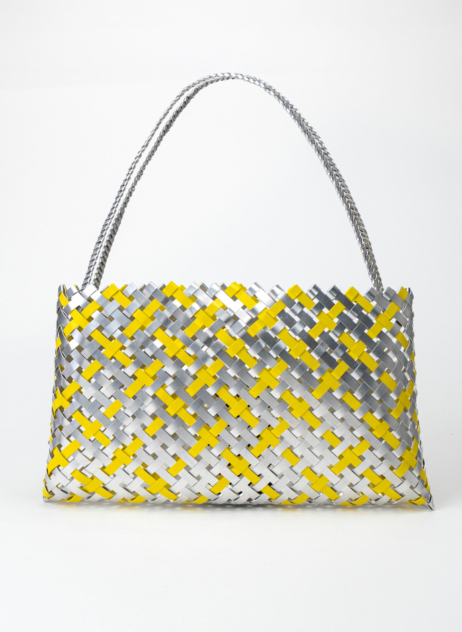 Yellow and Silver Aluminium Kete (20 End)