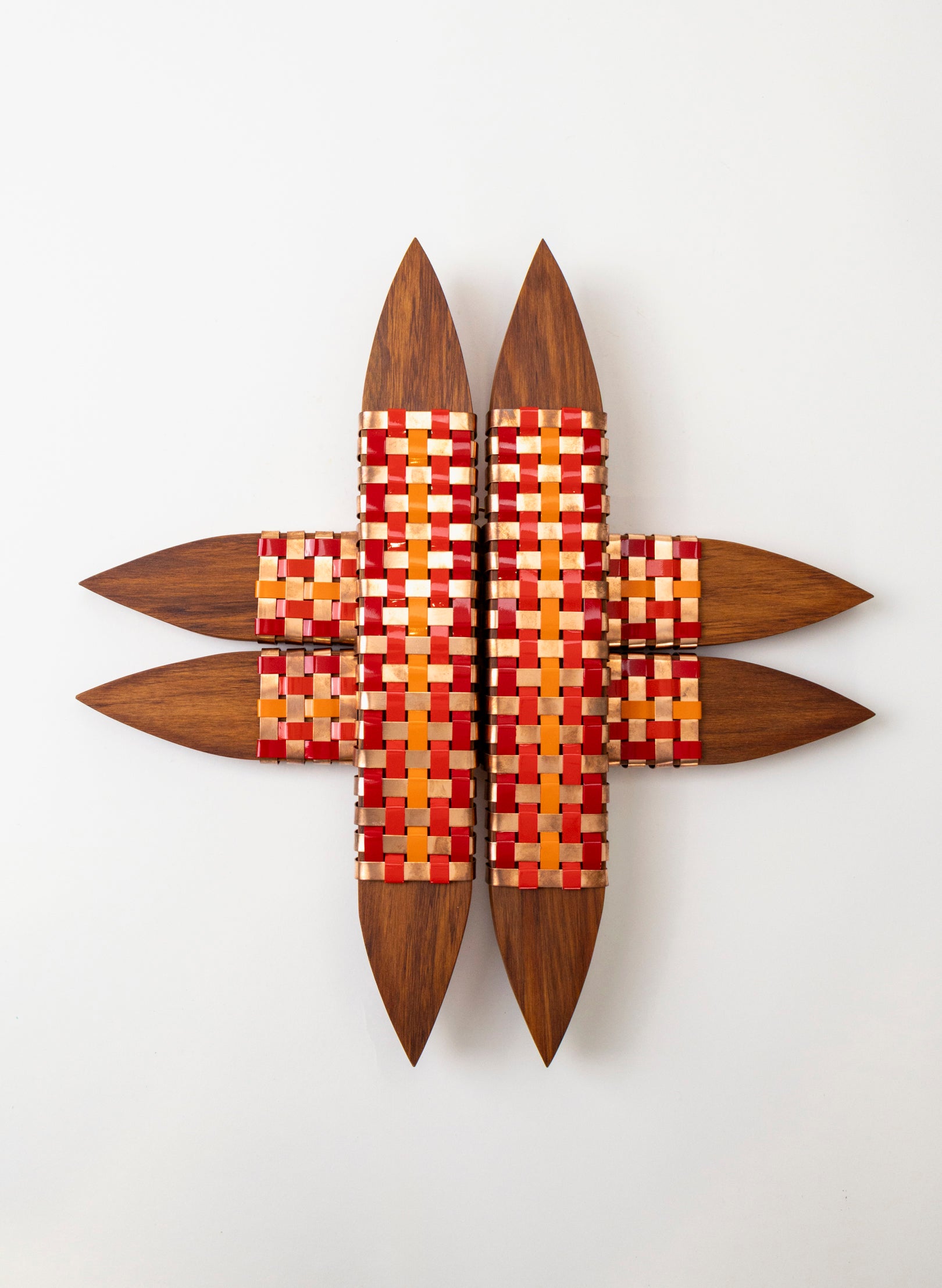 8 Point Whetū Red/Orange