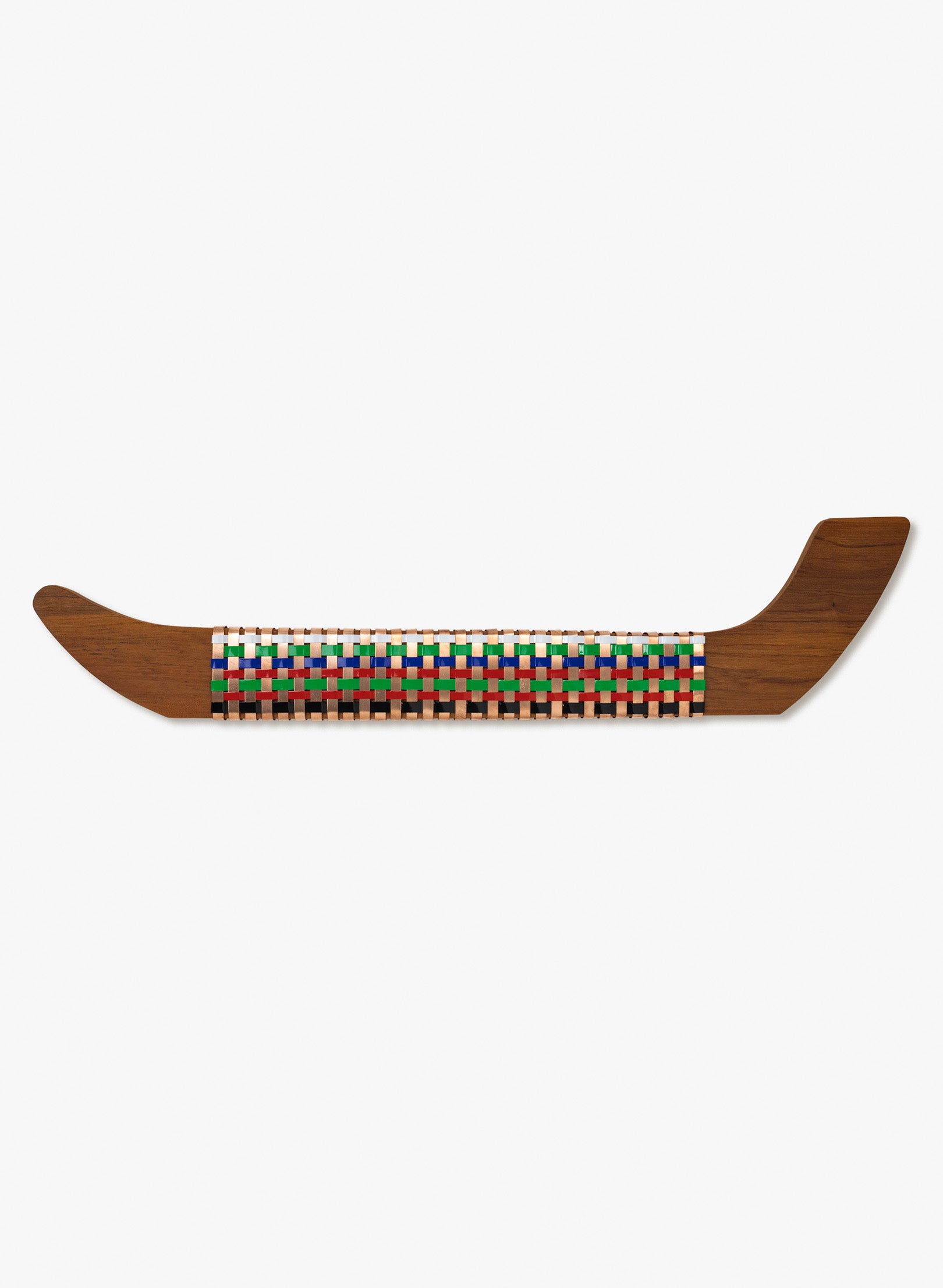 White, Red, Green, Blue & Copper Wall Waka