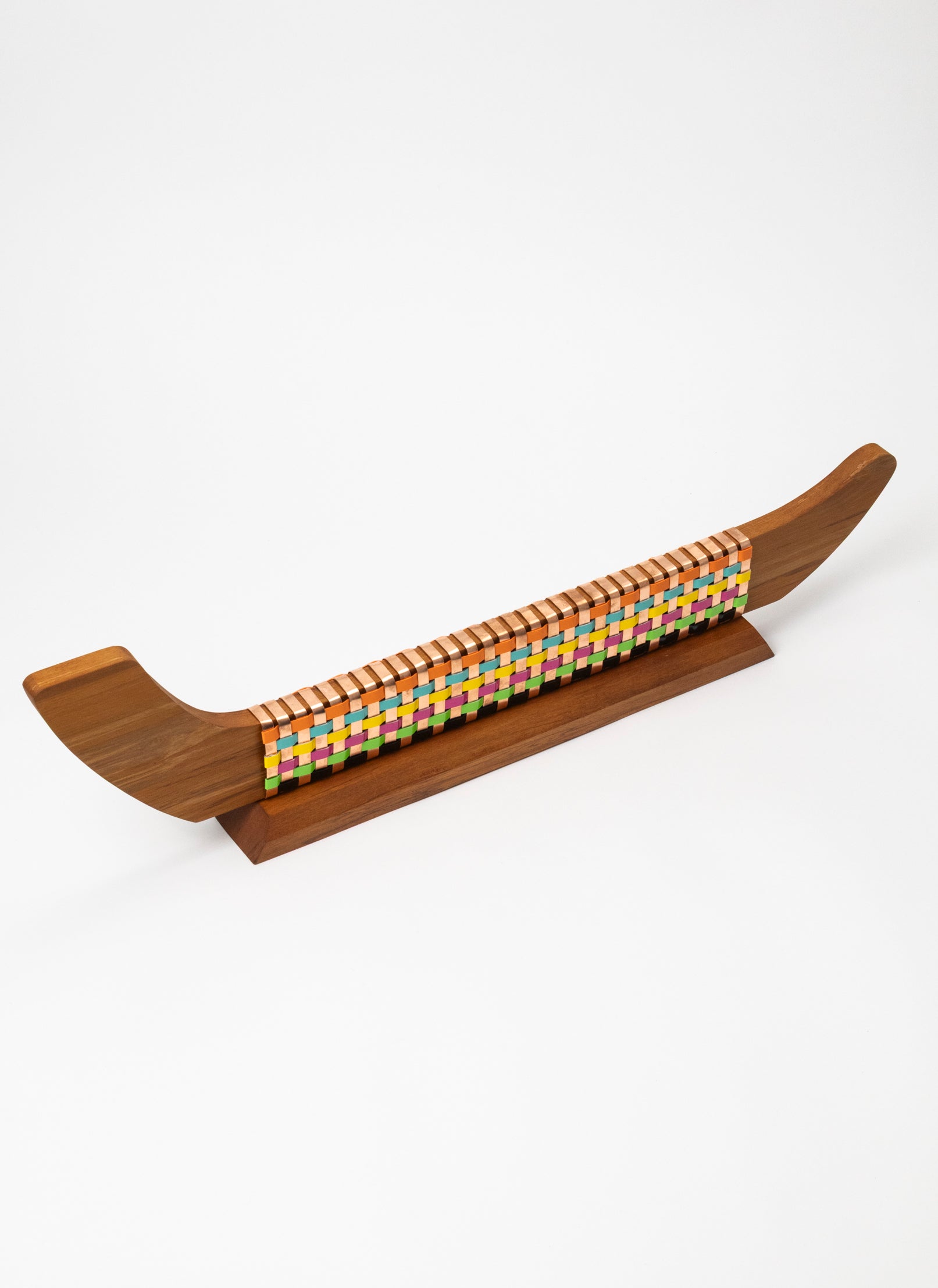 Lolly Colours and Copper Waka on Plinth
