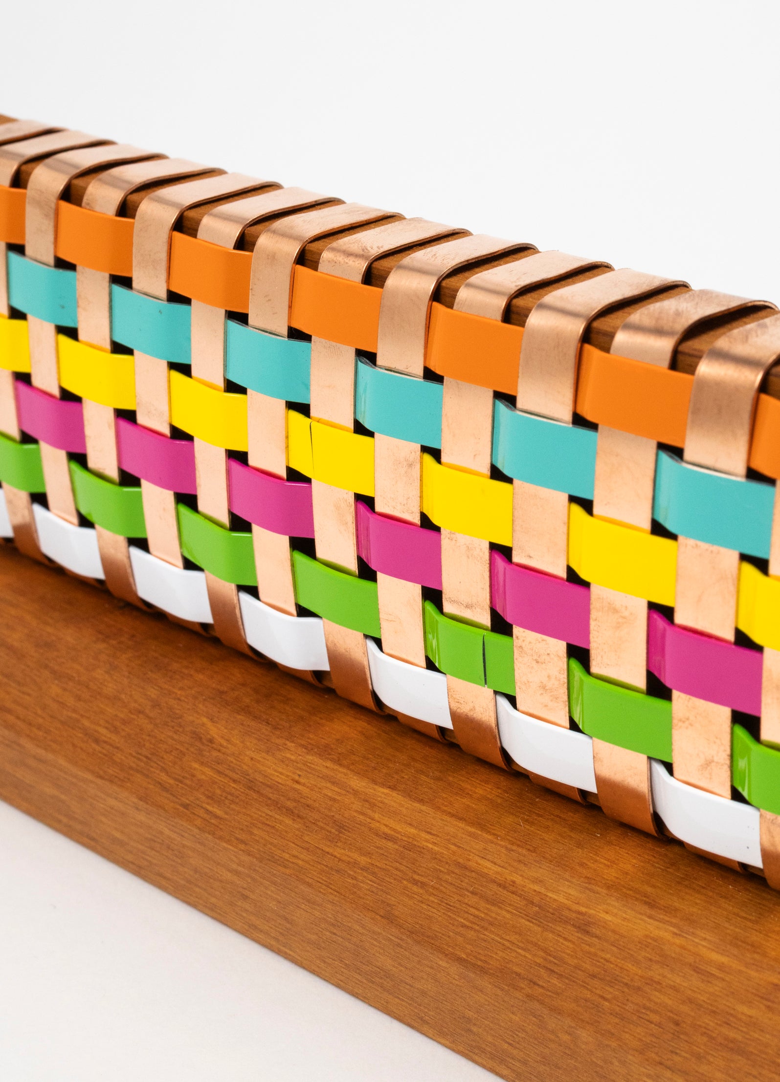 Lolly Colours and Copper Waka on Plinth