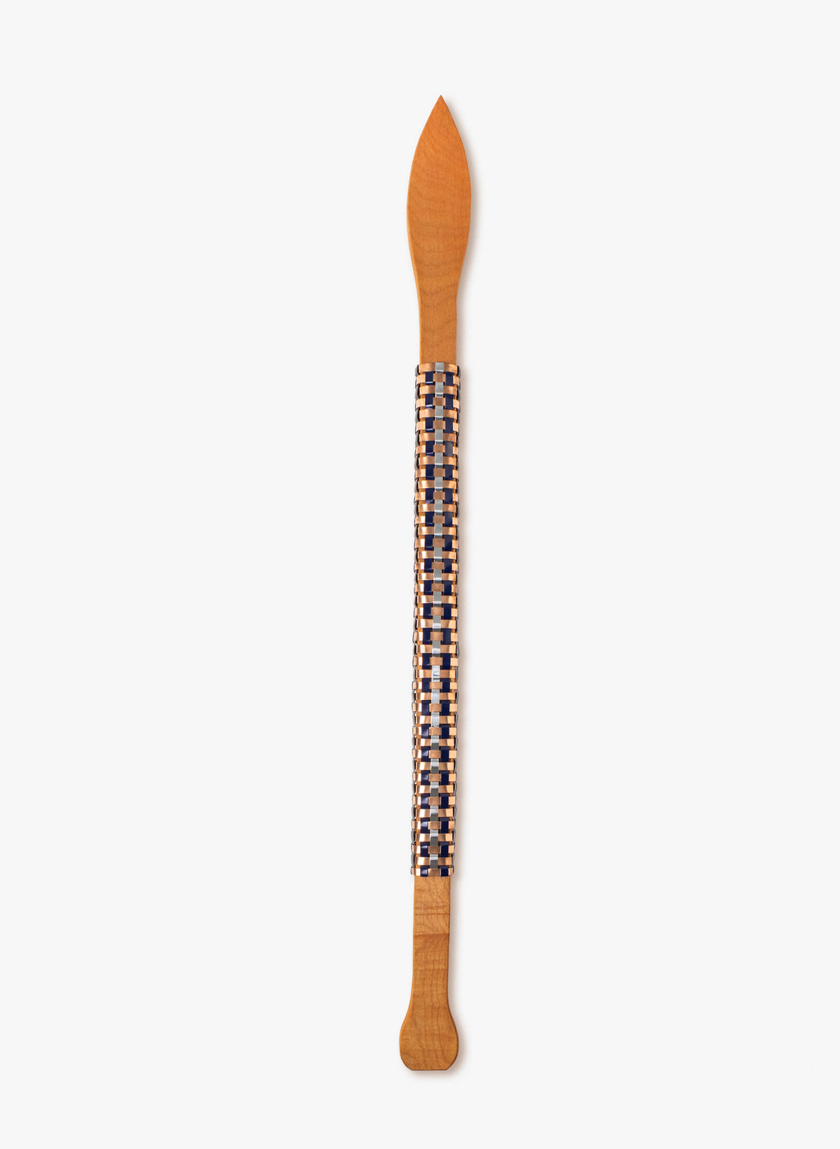 Navy, Silver and Copper Taiaha