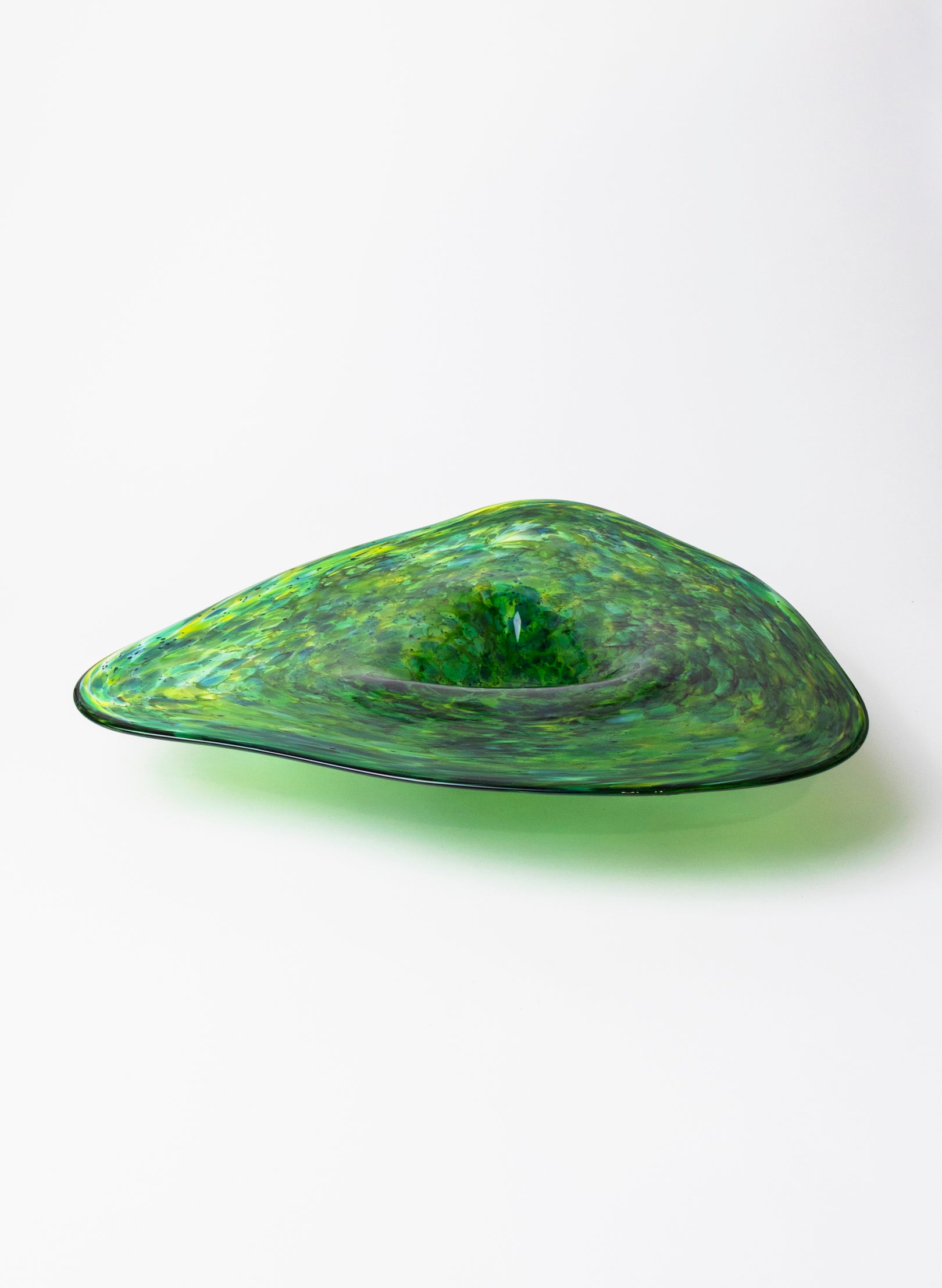 Greenstone Glass Platter