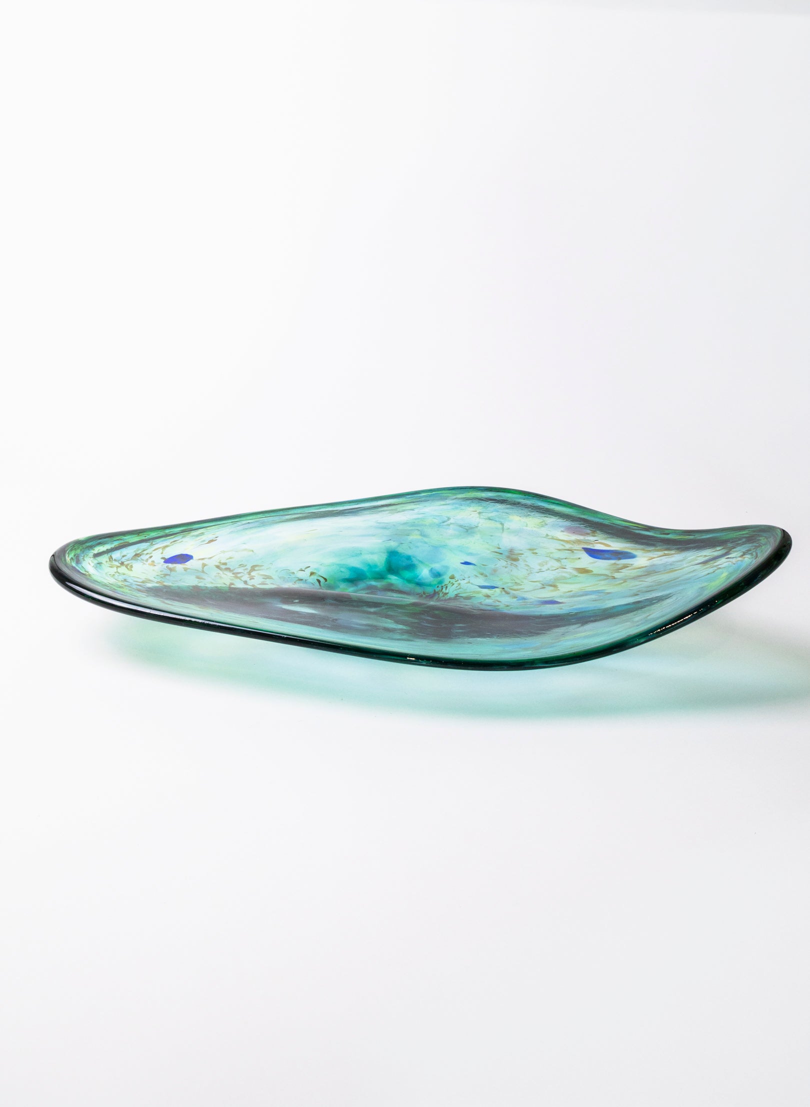 Greenstone Glass Platter
