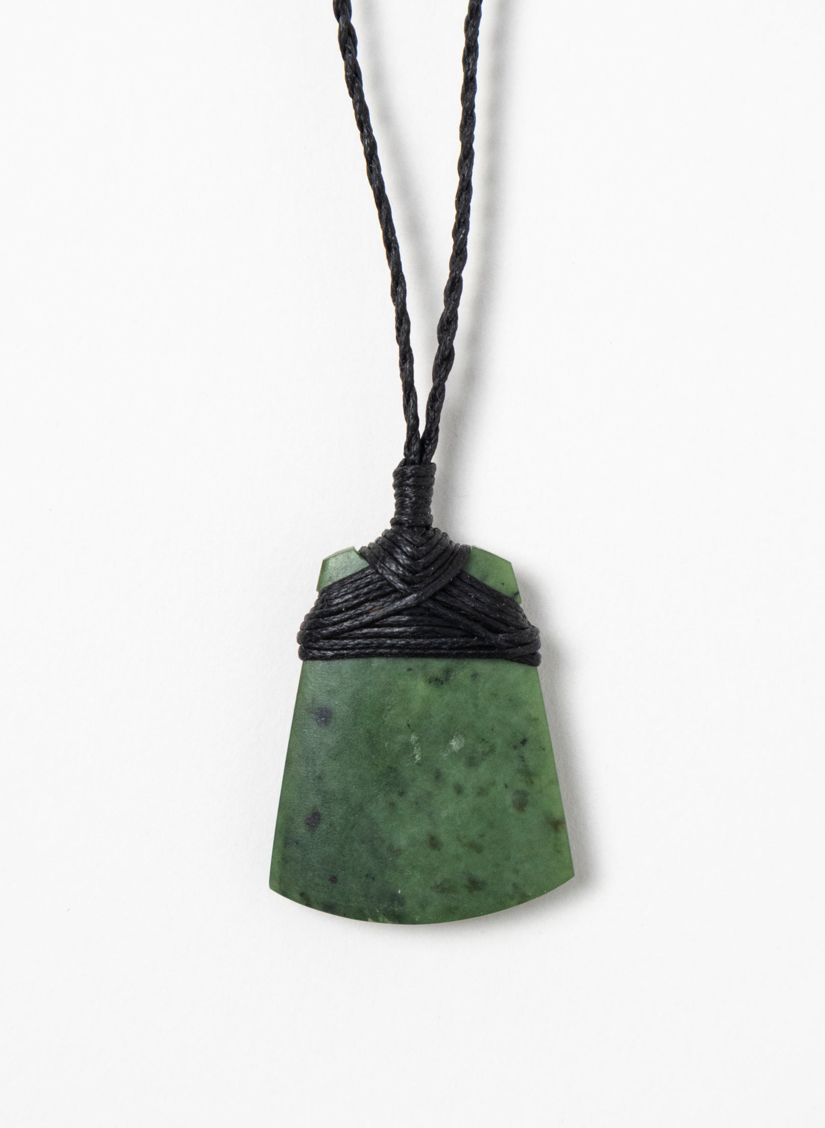 Small Crossbound Pounamu Toki Pendant