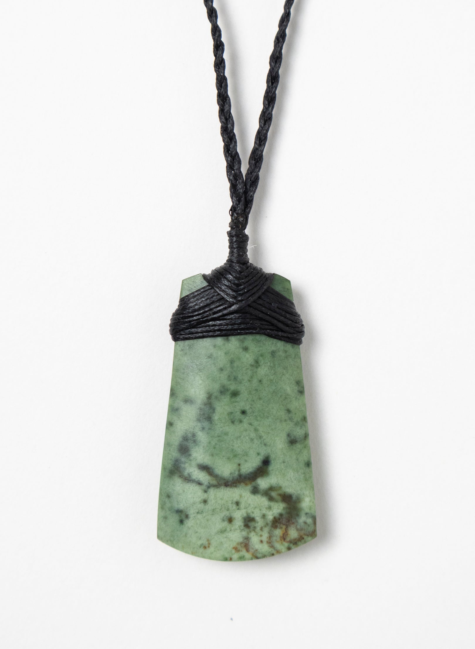 Crossbound Pounamu Toki Pendant
