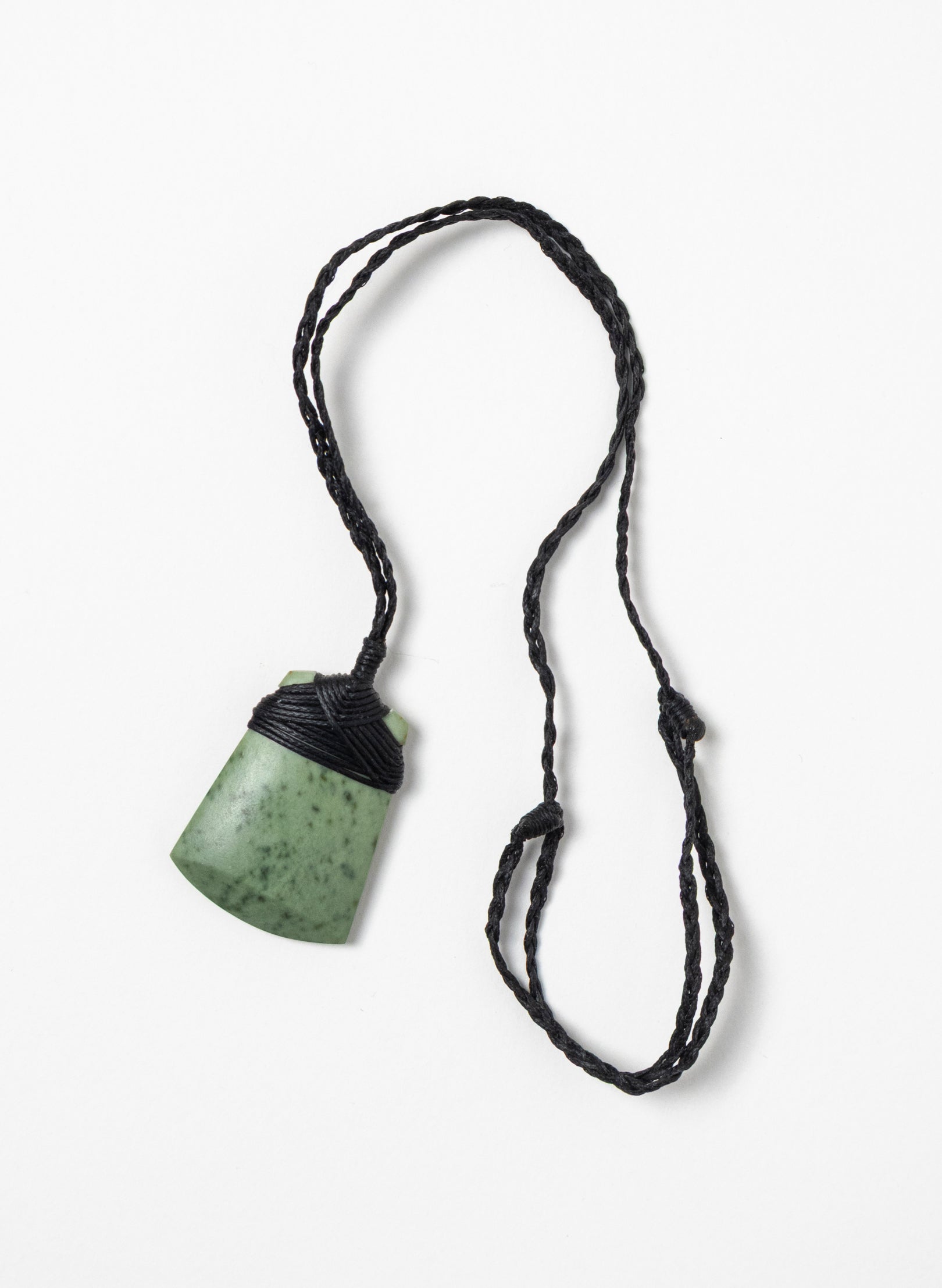 Small Crossbound Pounamu Toki Pendant