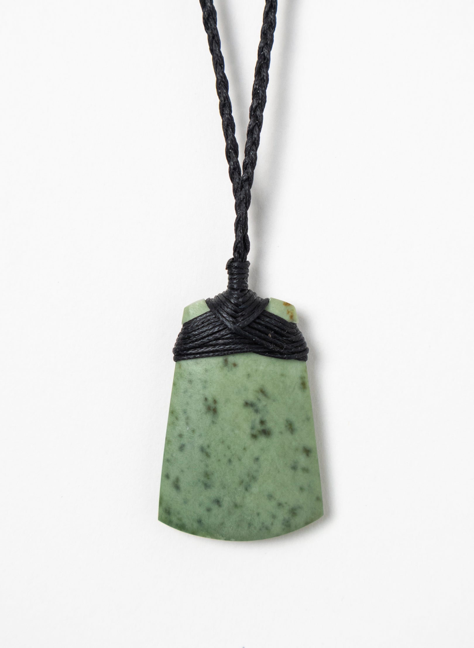 Crossbound Pounamu Toki Pendant