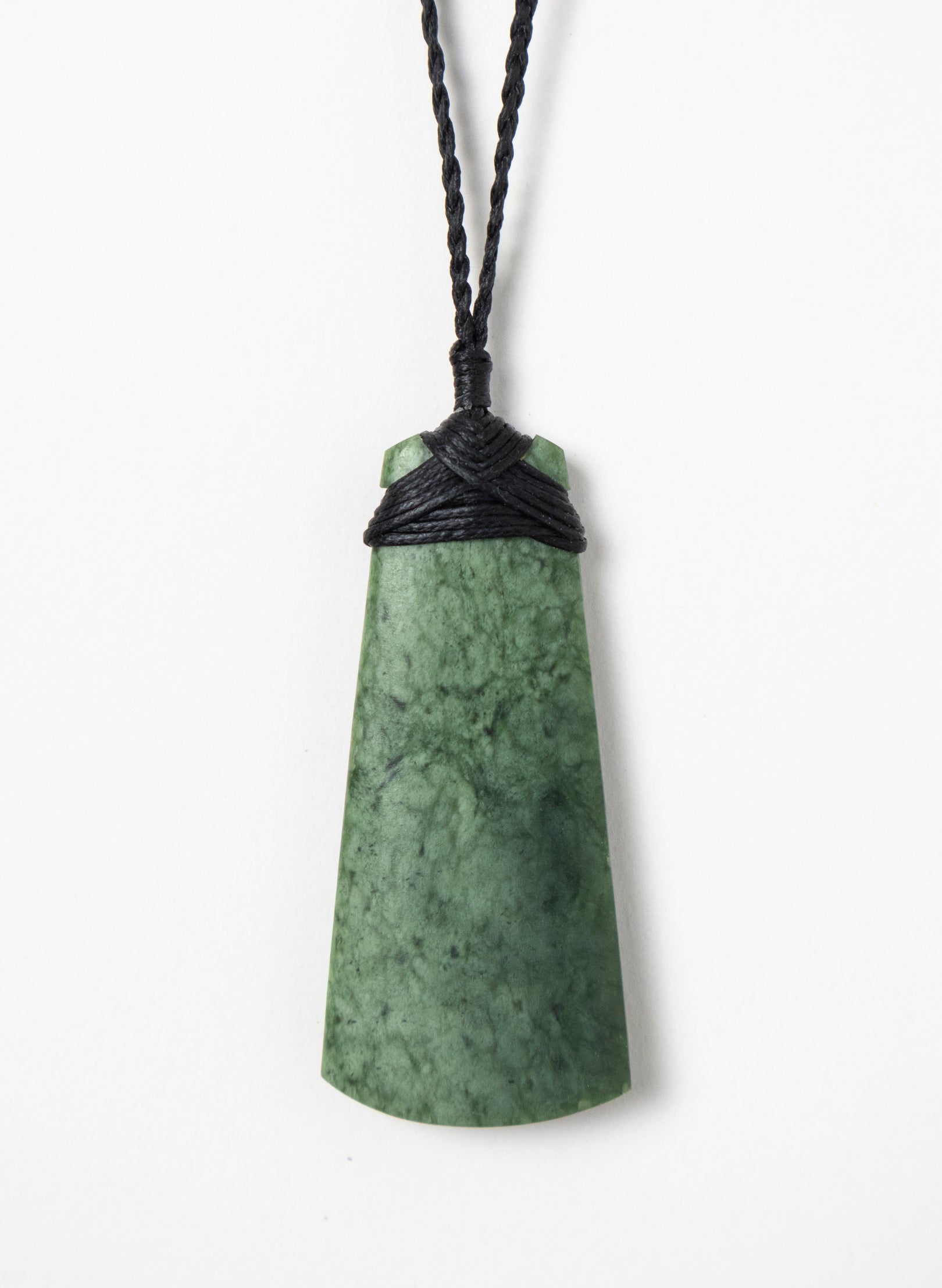 Crossbound Pounamu Toki Pendant