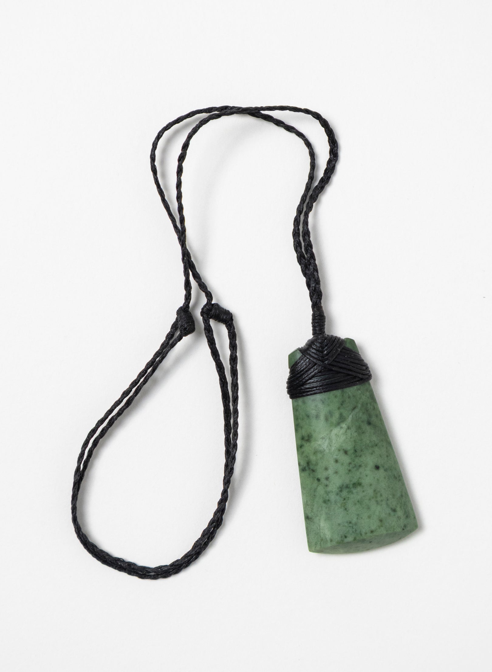 Crossbound Pounamu Toki Pendant
