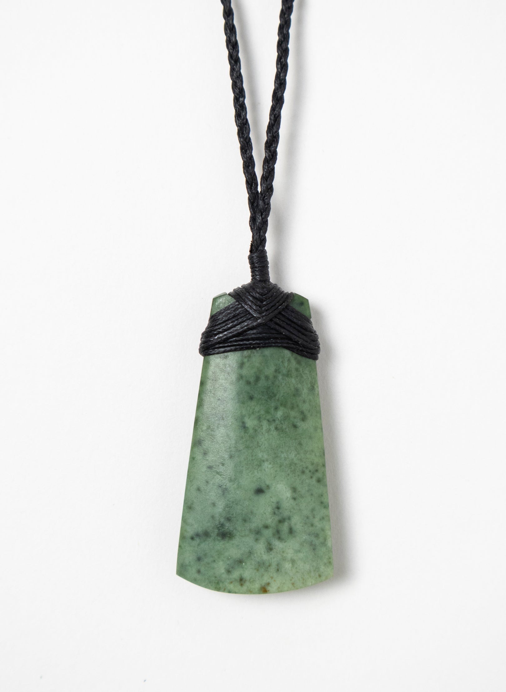 Crossbound Pounamu Toki Pendant