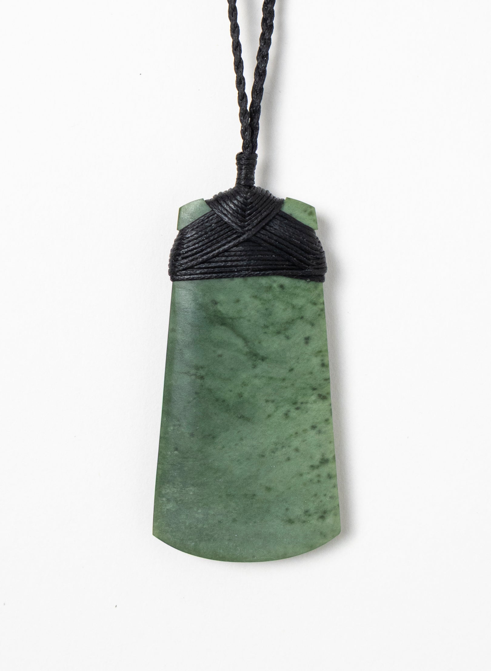 Crossbound Pounamu Toki Pendant