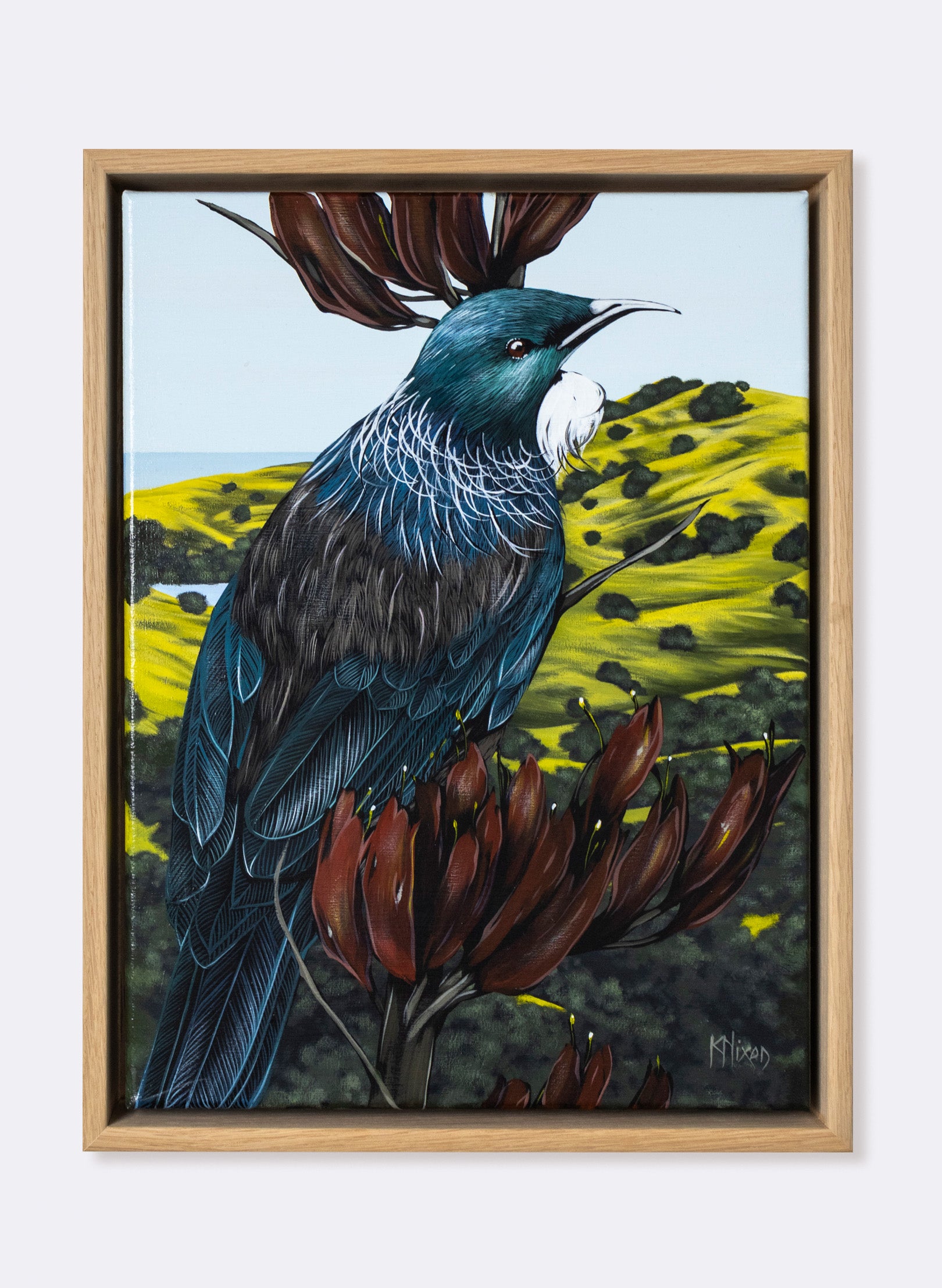 Coromandel Tūī - Original Painting