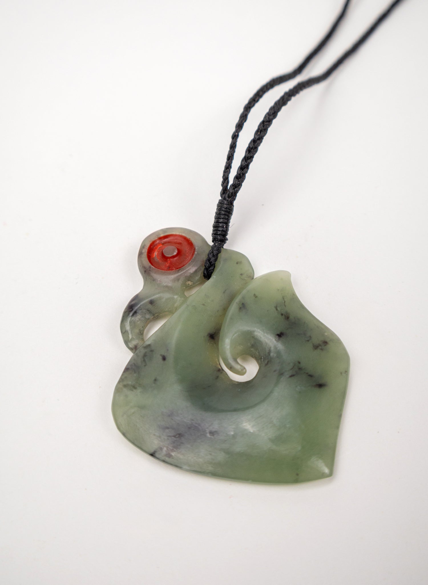 Carved Pounamu Manaia Pendant