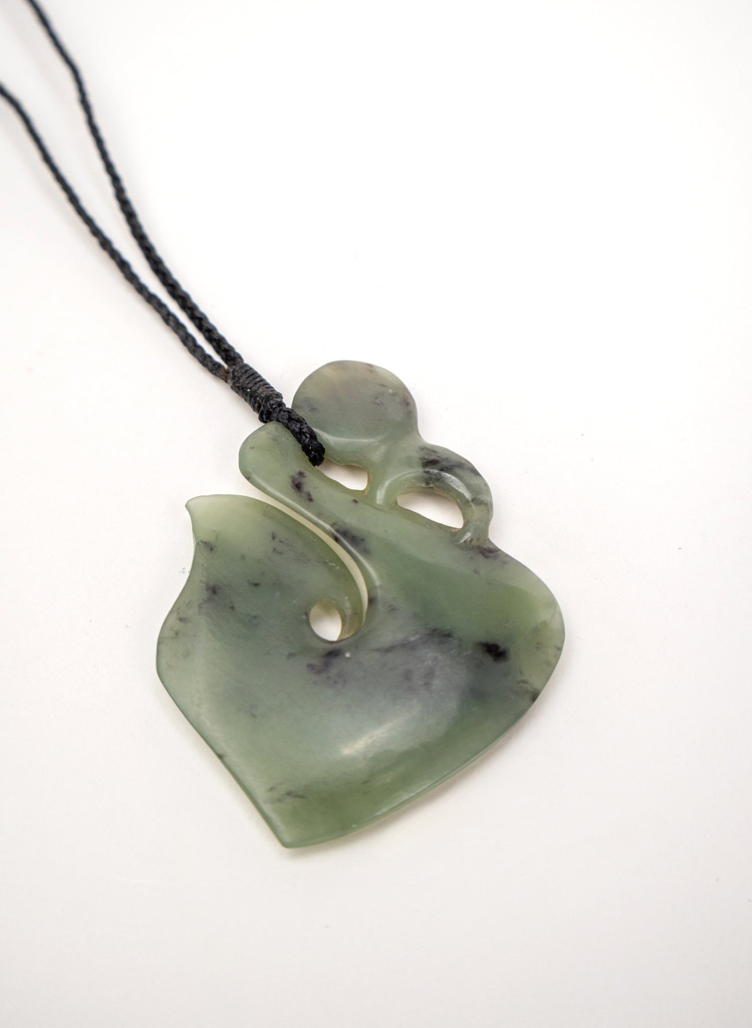 Carved Pounamu Manaia Pendant