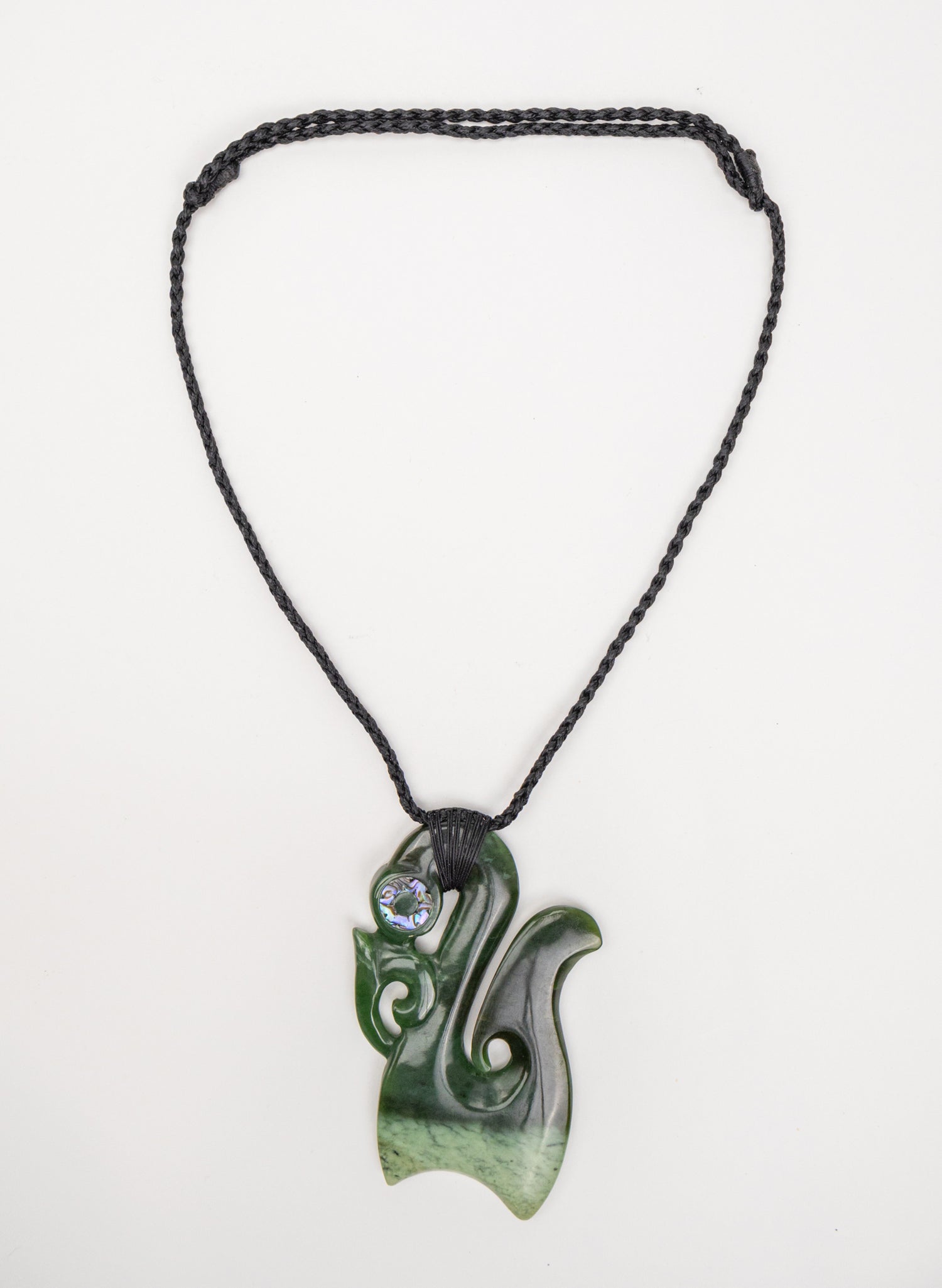 Carved Pounamu Manaia Pendant