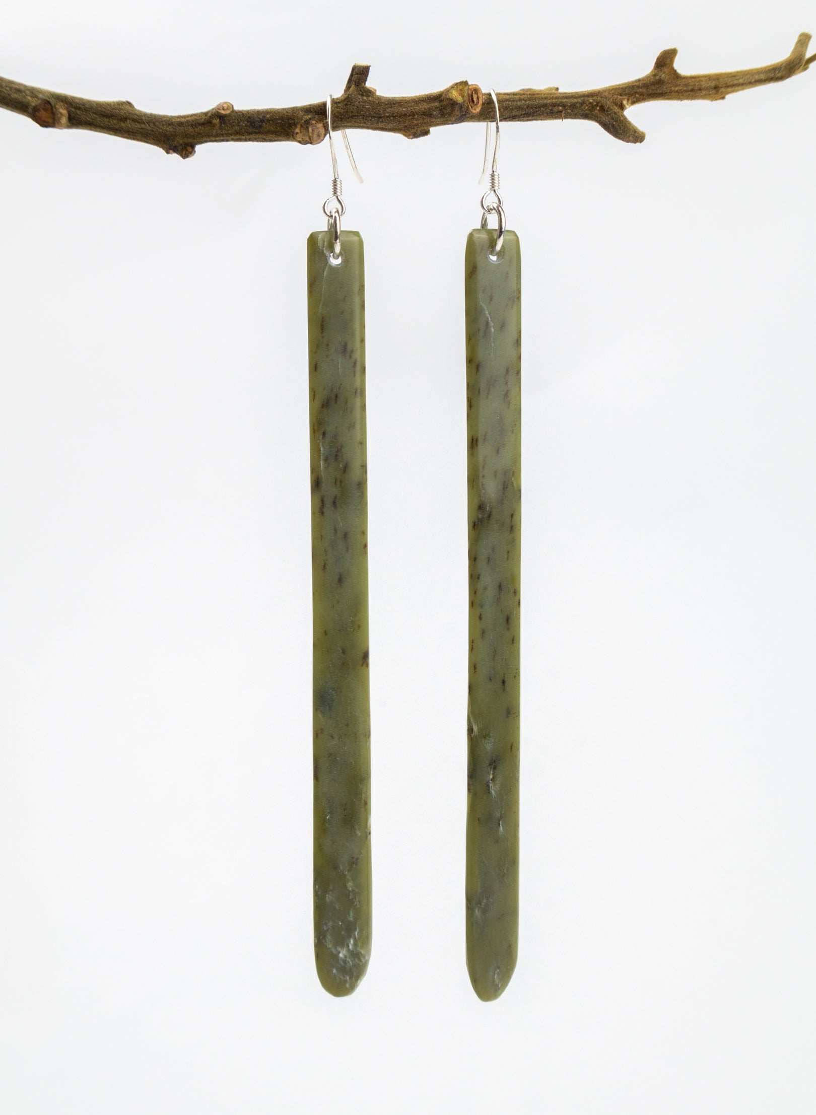 Pounamu Drop Earrings