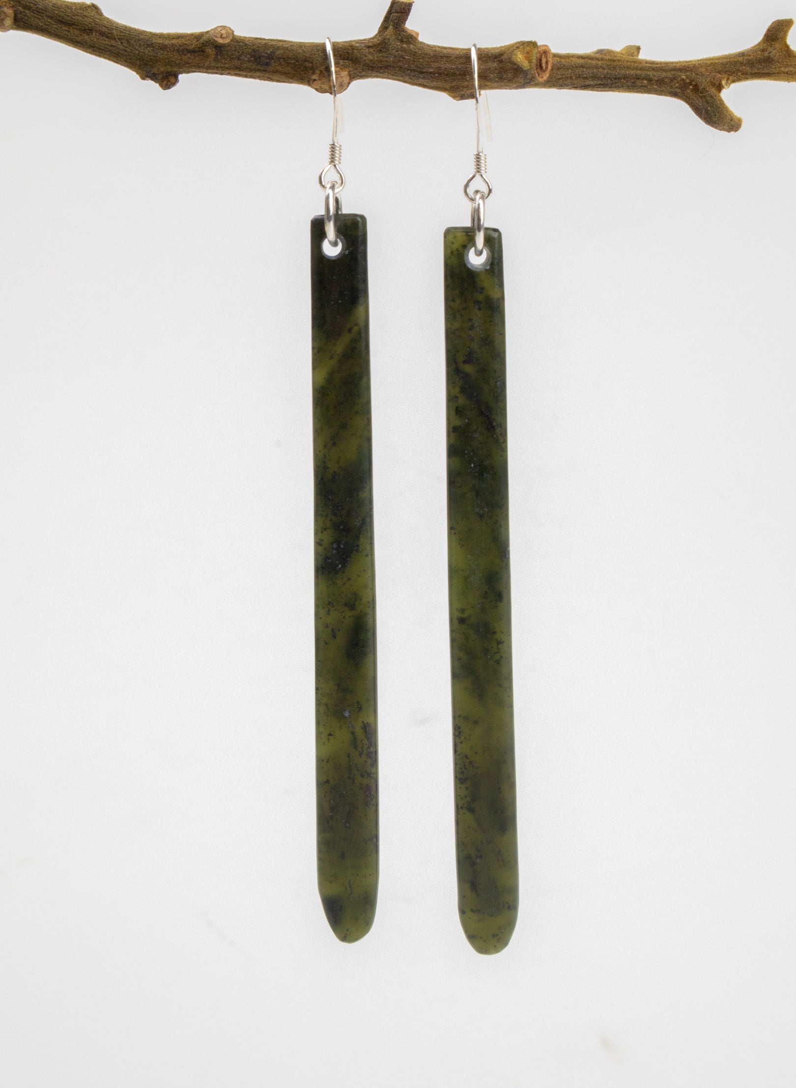 Pounamu Drop Earrings