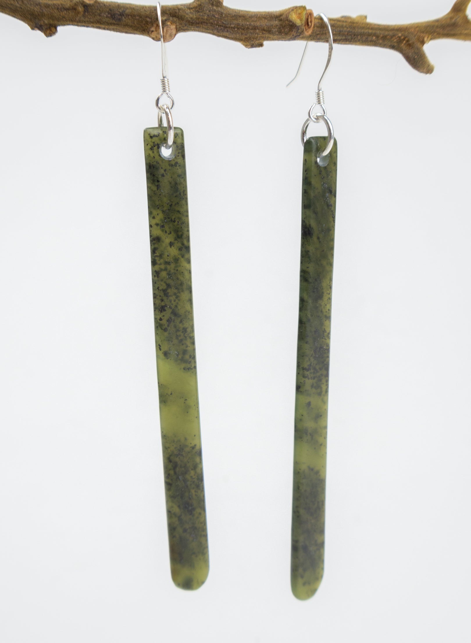Pounamu Drop Earrings
