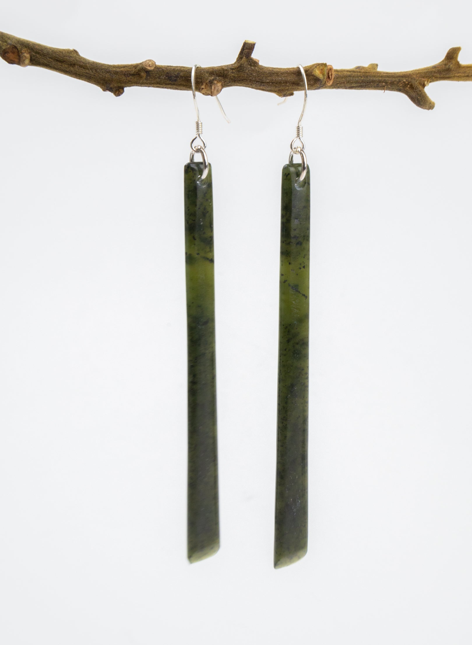Pounamu Drop Earrings