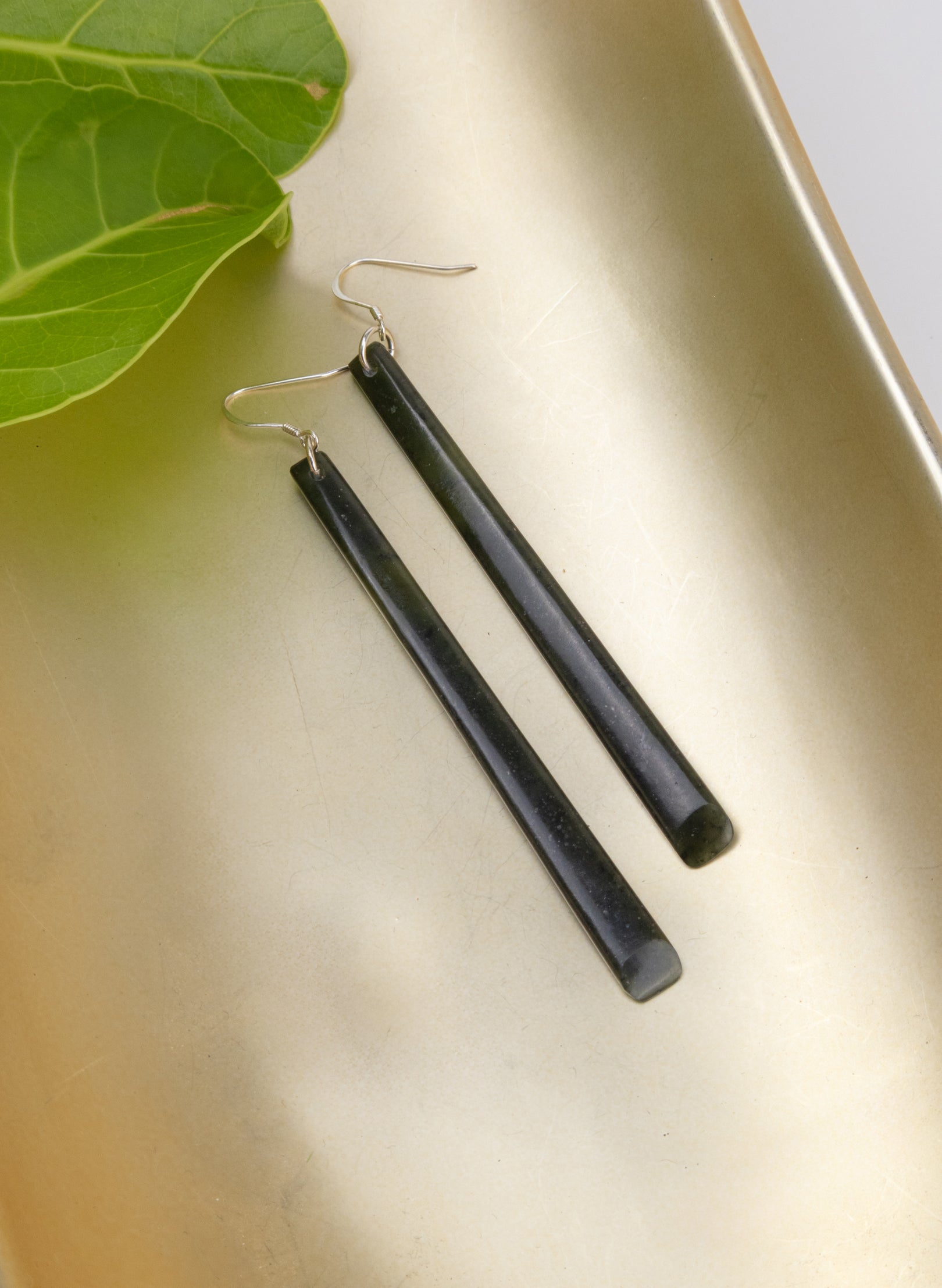 Pounamu Drop Earrings