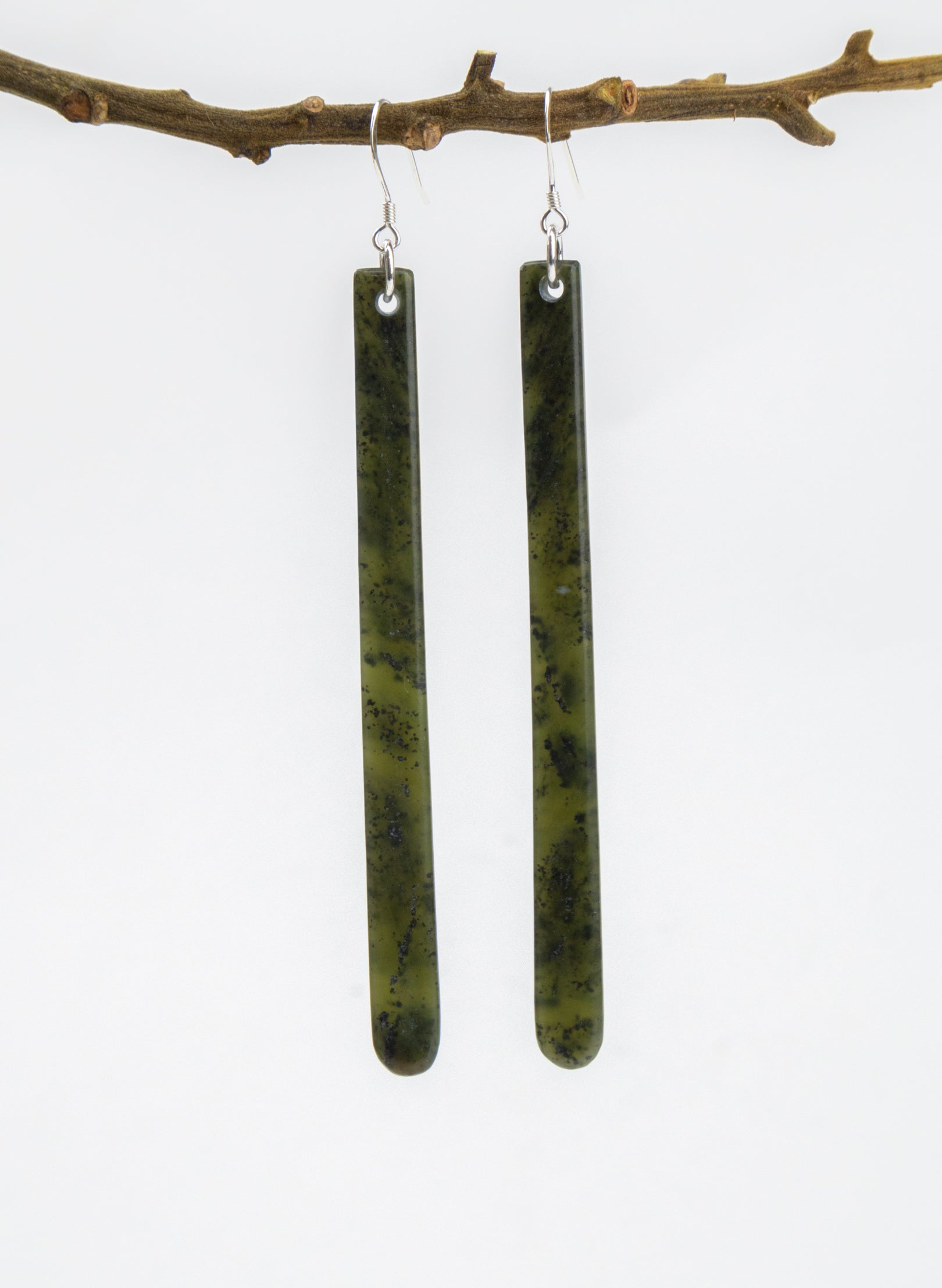 Pounamu Drop Earrings