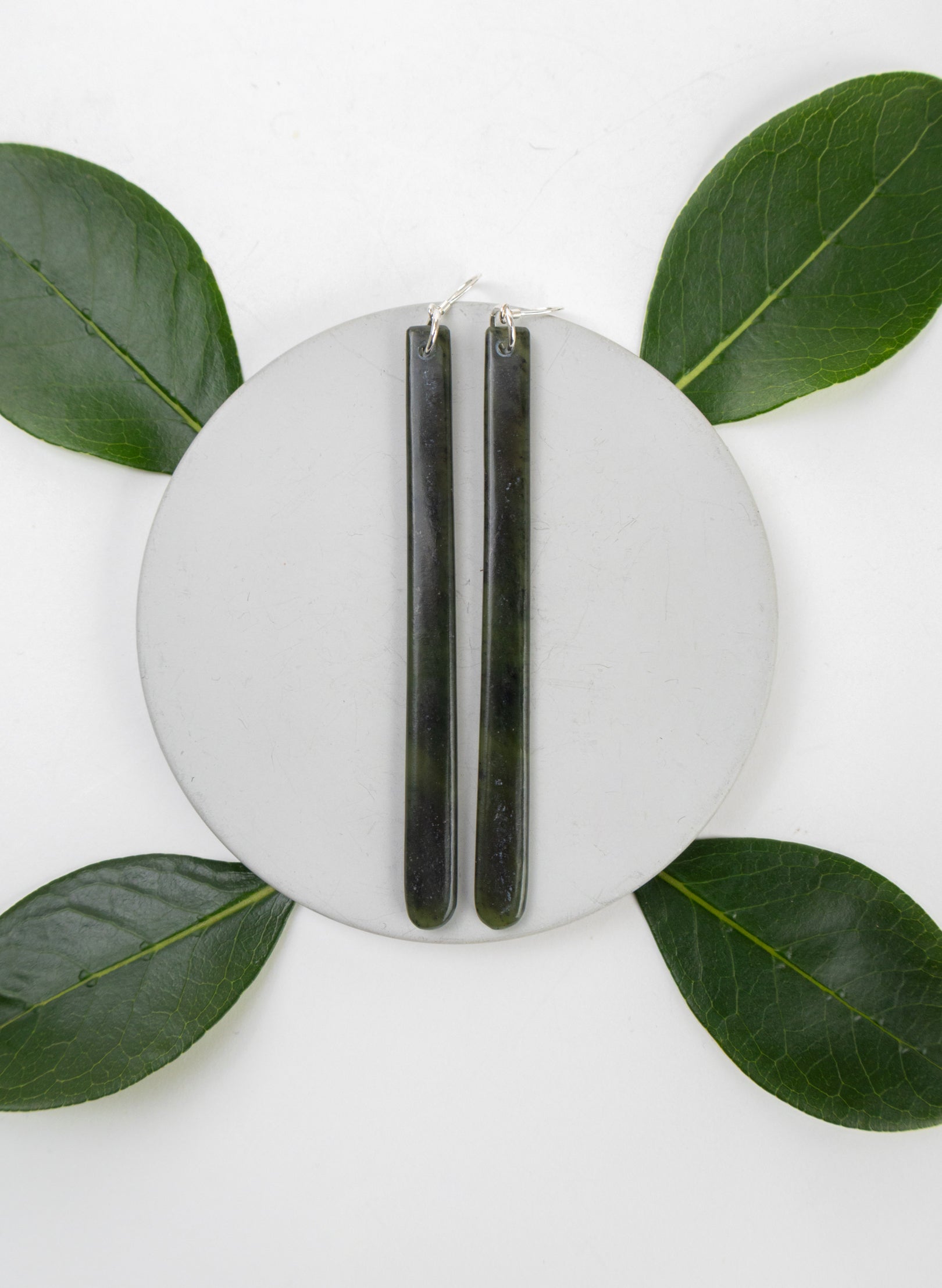 Pounamu Drop Earrings
