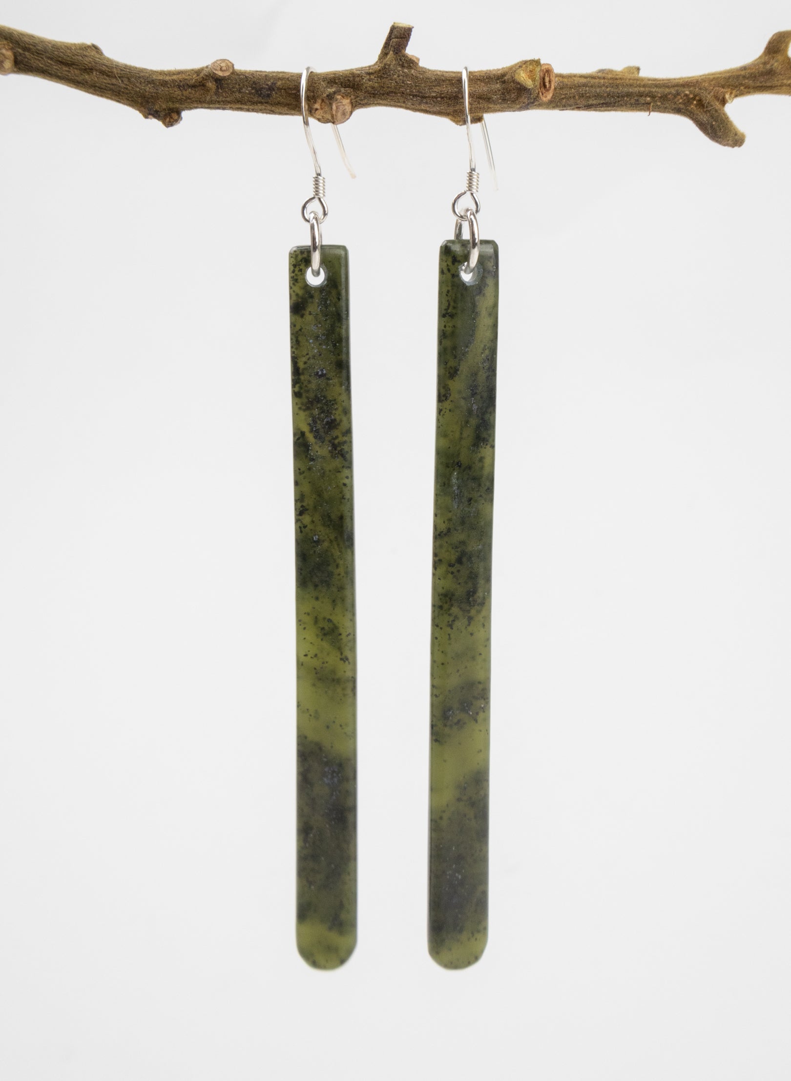 Pounamu Drop Earrings