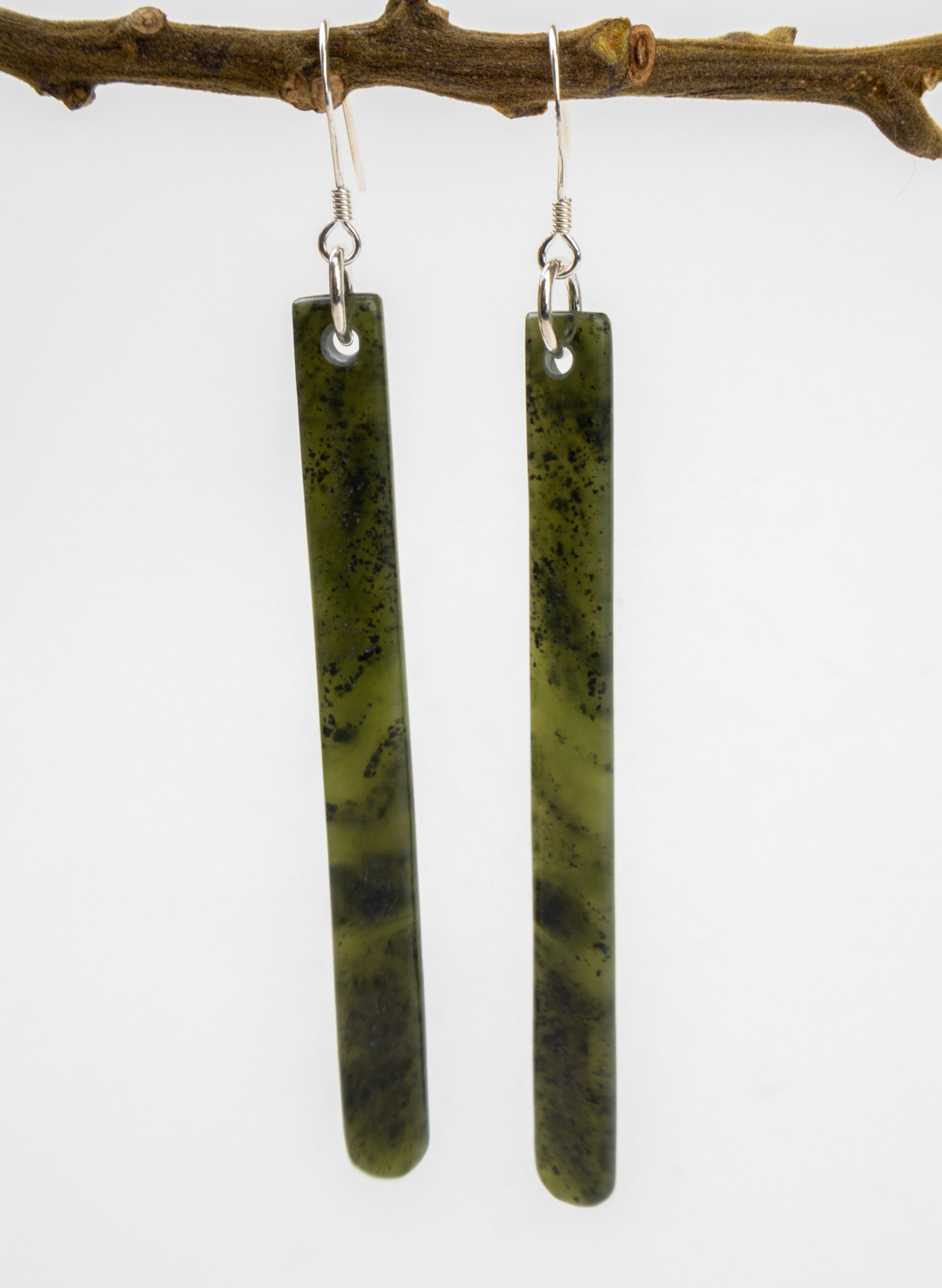 Pounamu Drop Earrings