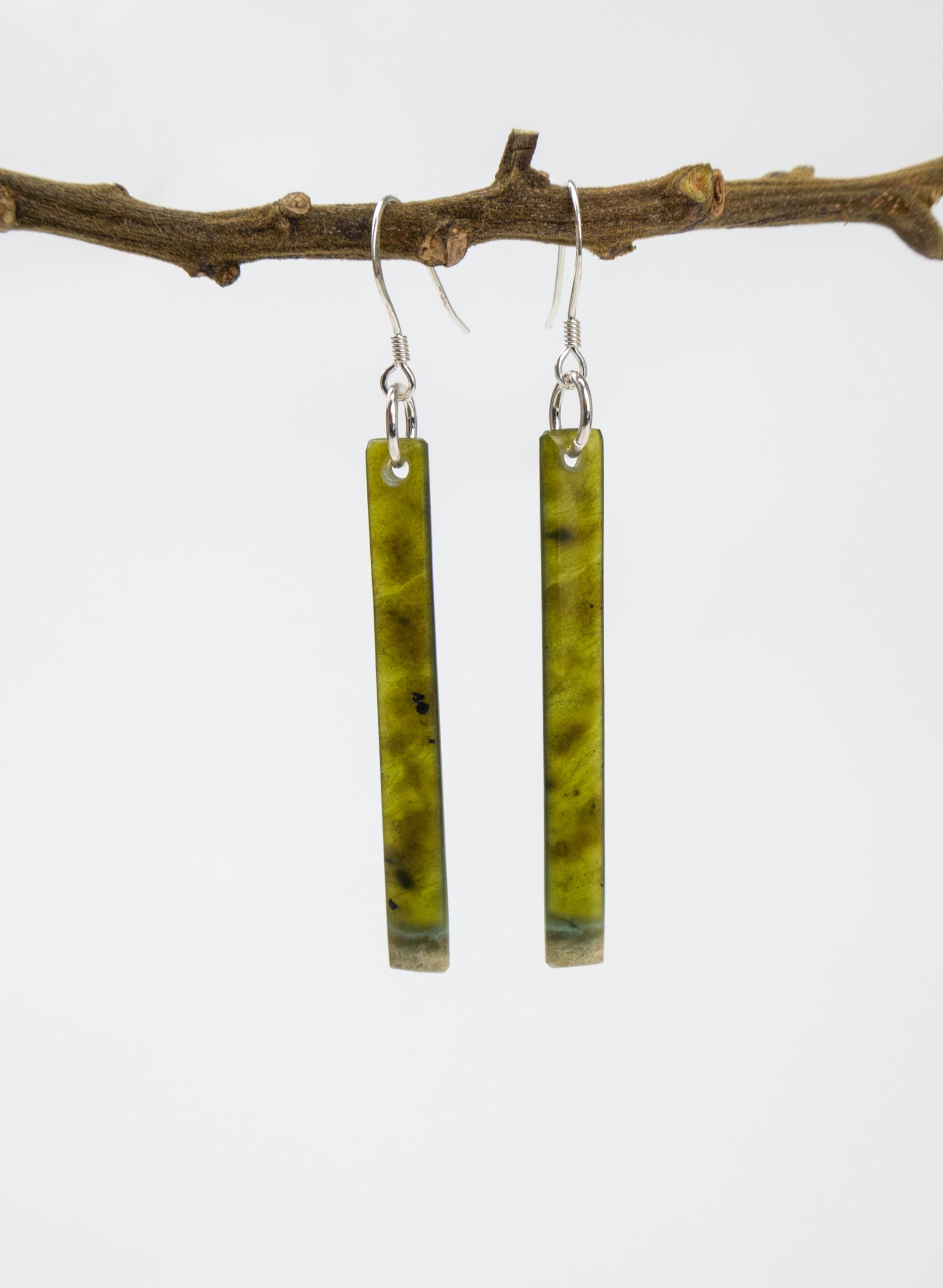 Pounamu Drop Earrings