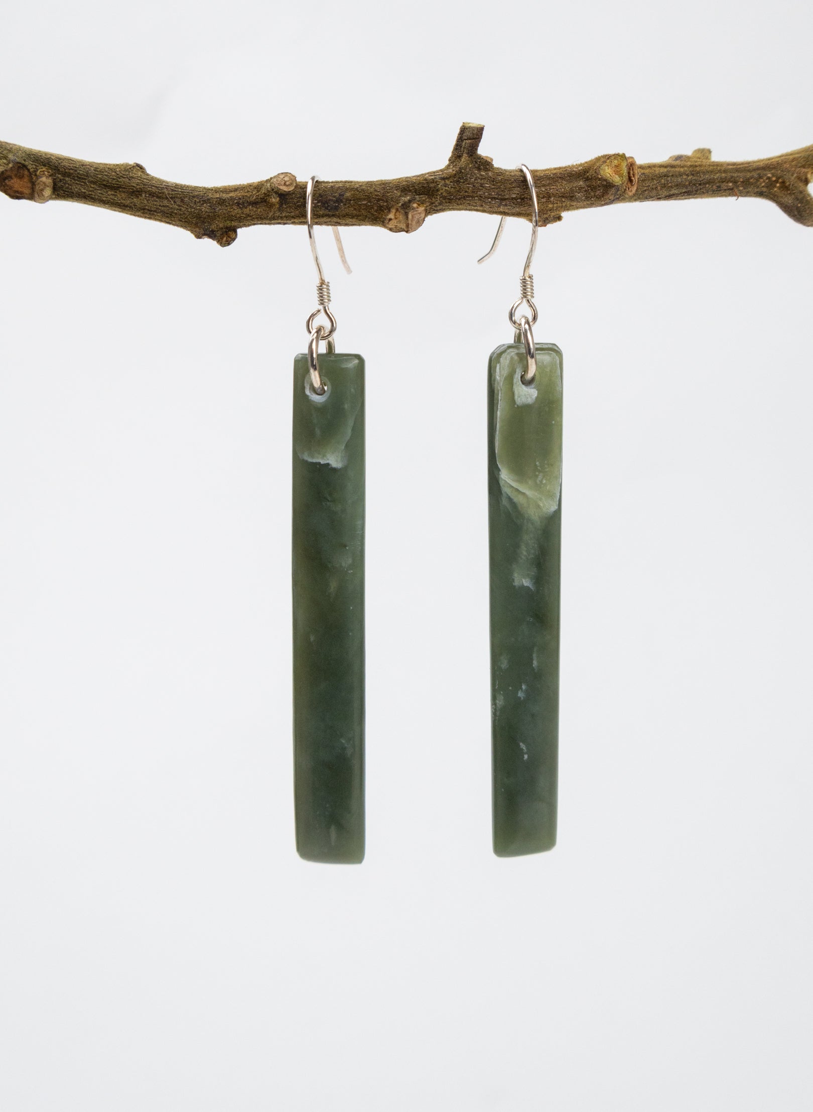 Pounamu Drop Earrings