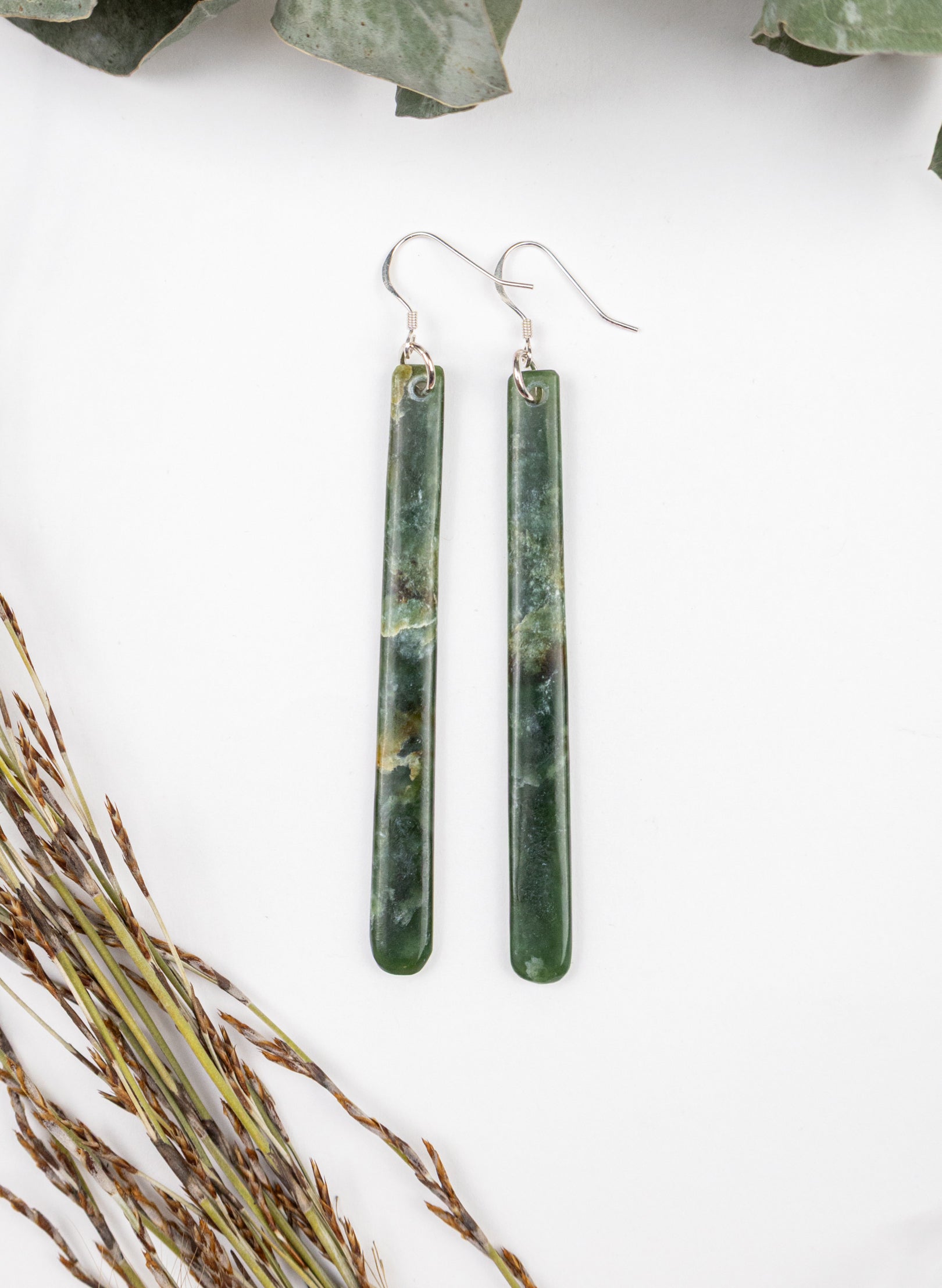 Pounamu Drop Earrings
