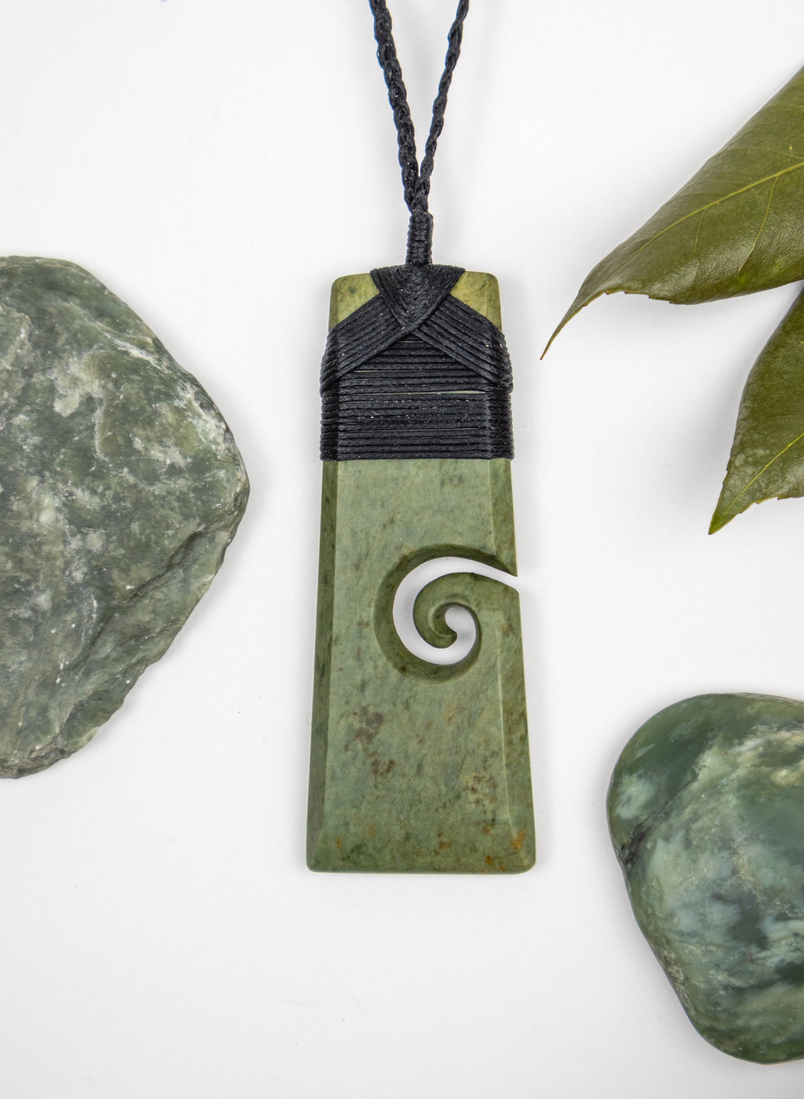 Large Bound Pounamu Toki
