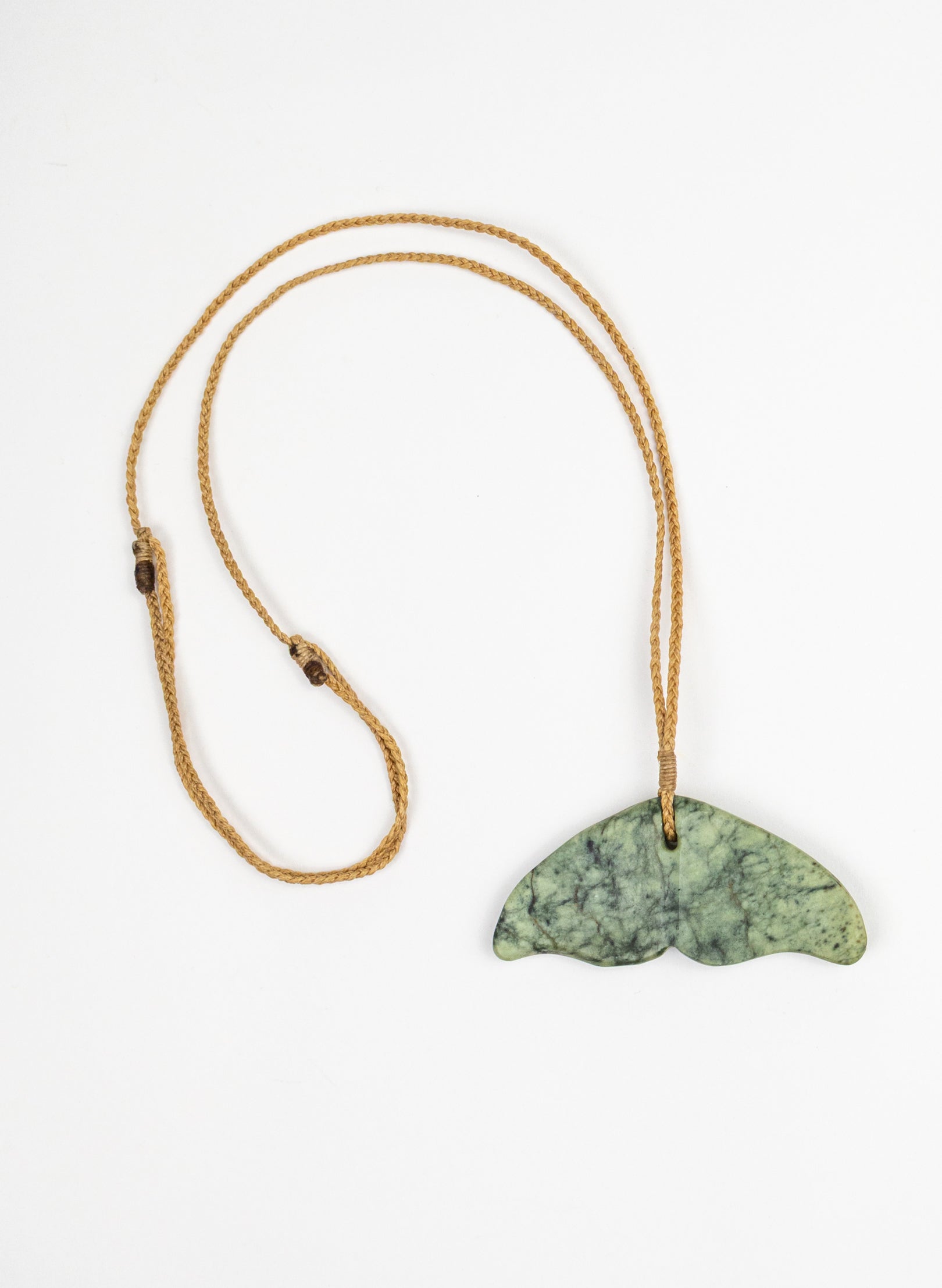 Pounamu Whale Tail Pendant