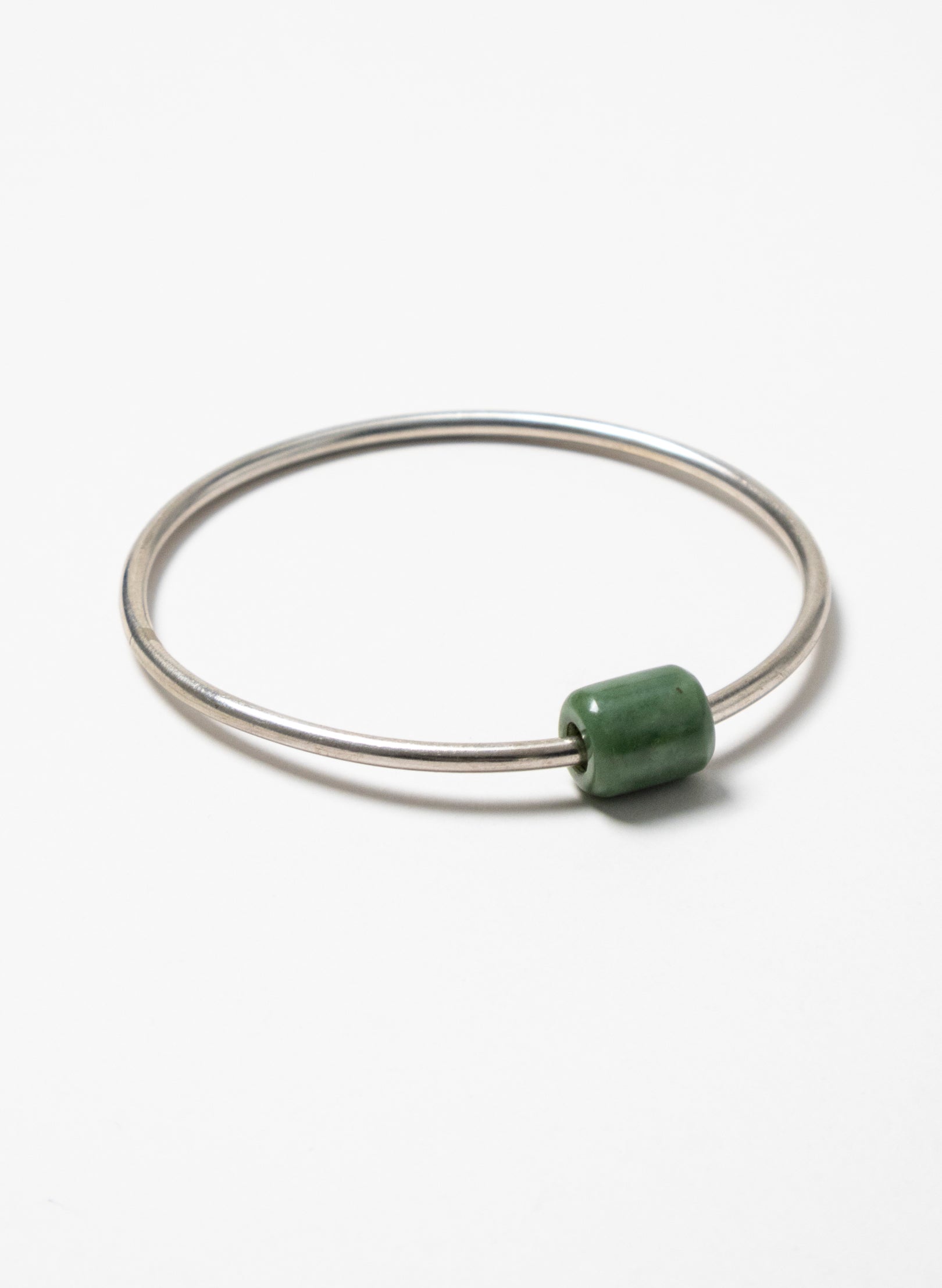 Silver Pounamu Bracelet