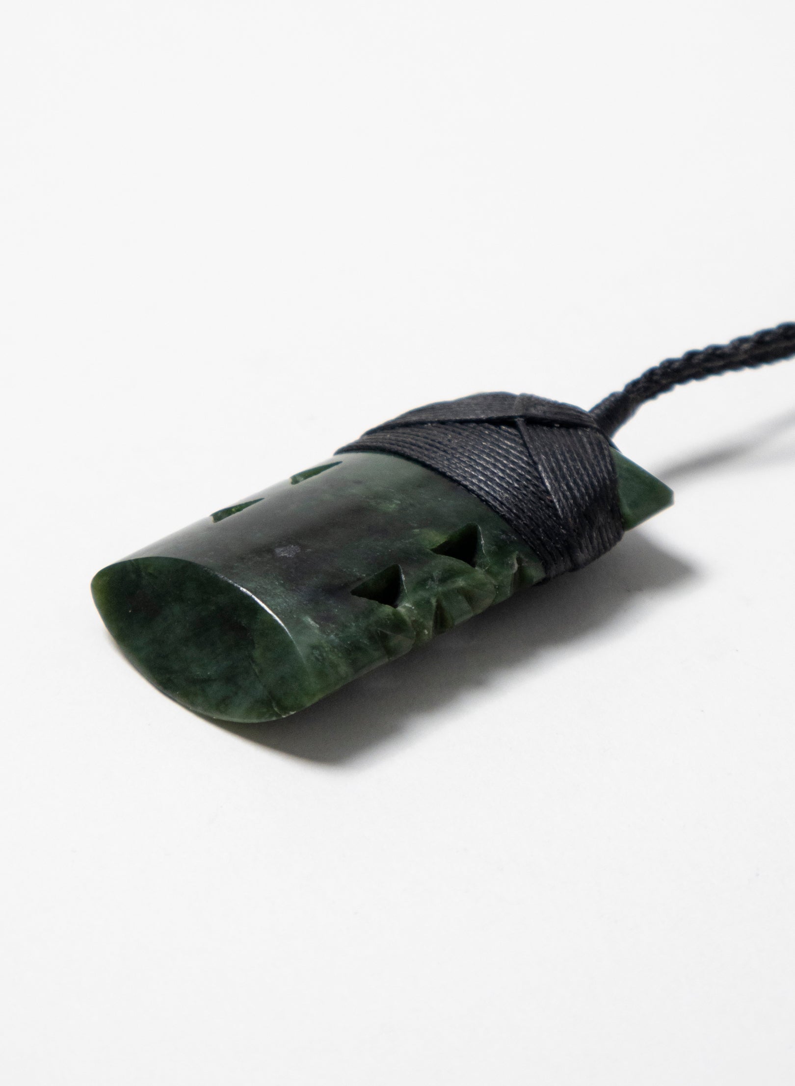 Hei Toki Pounamu with Notches
