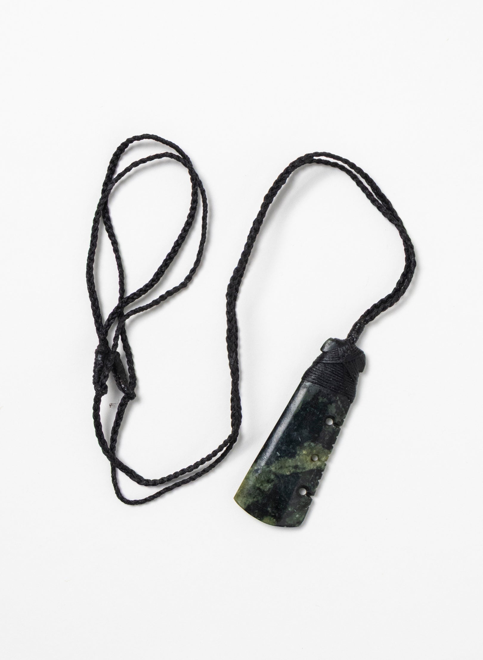 Hei Toki Pounamu with Notches