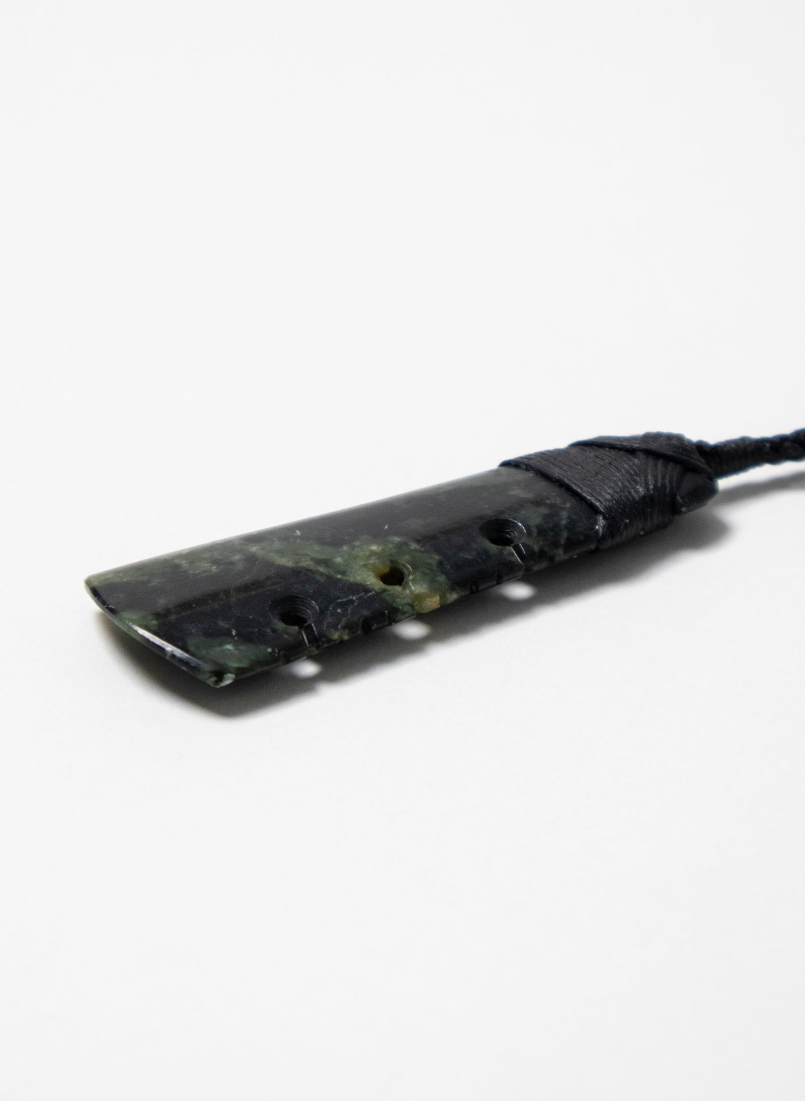 Hei Toki Pounamu with Notches