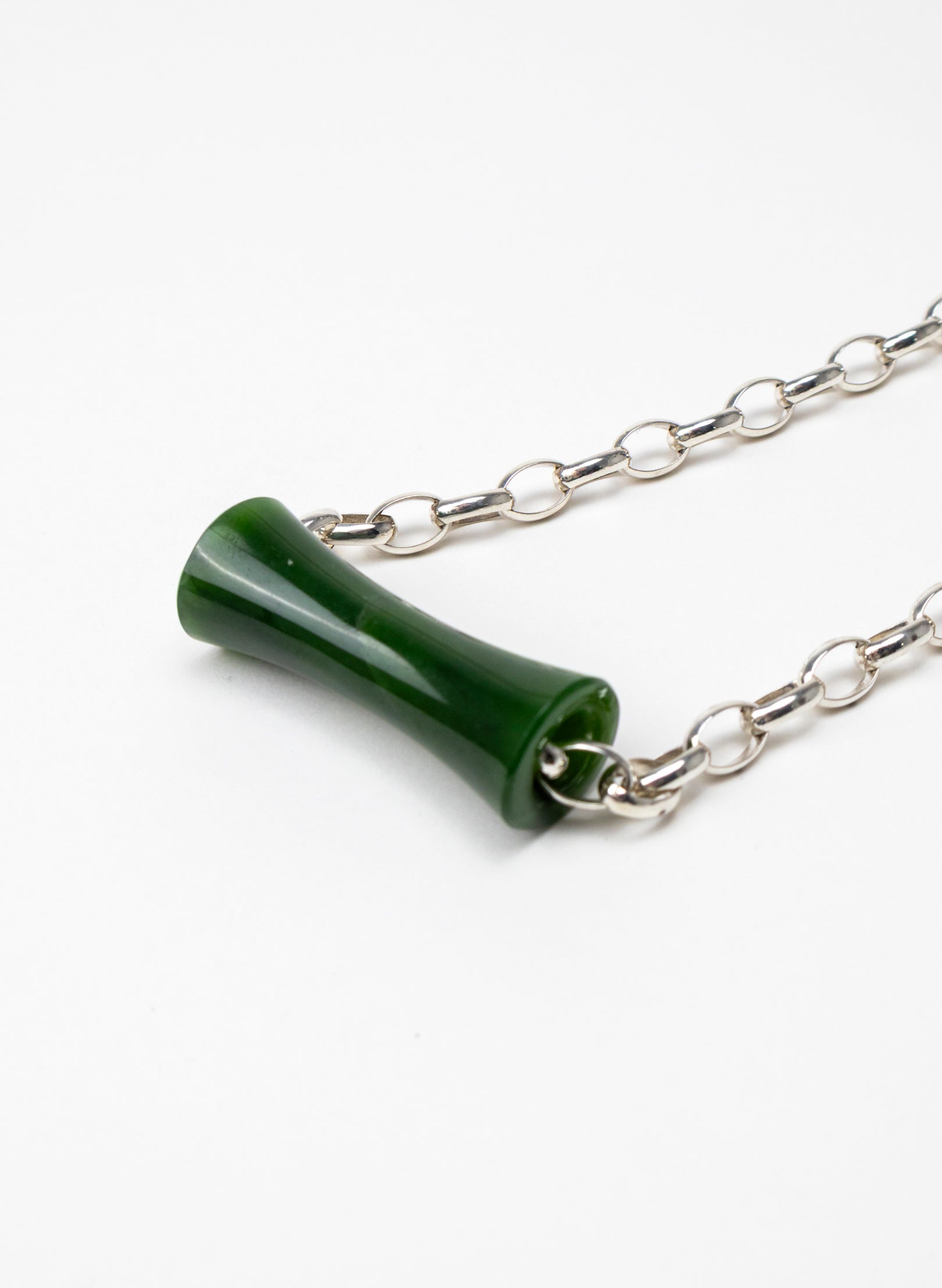 Pounamu Silver Necklace