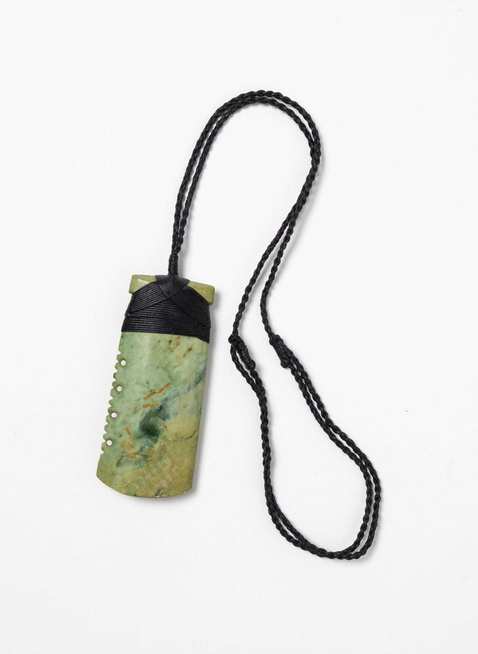 Hei Toki Pounamu with Notches