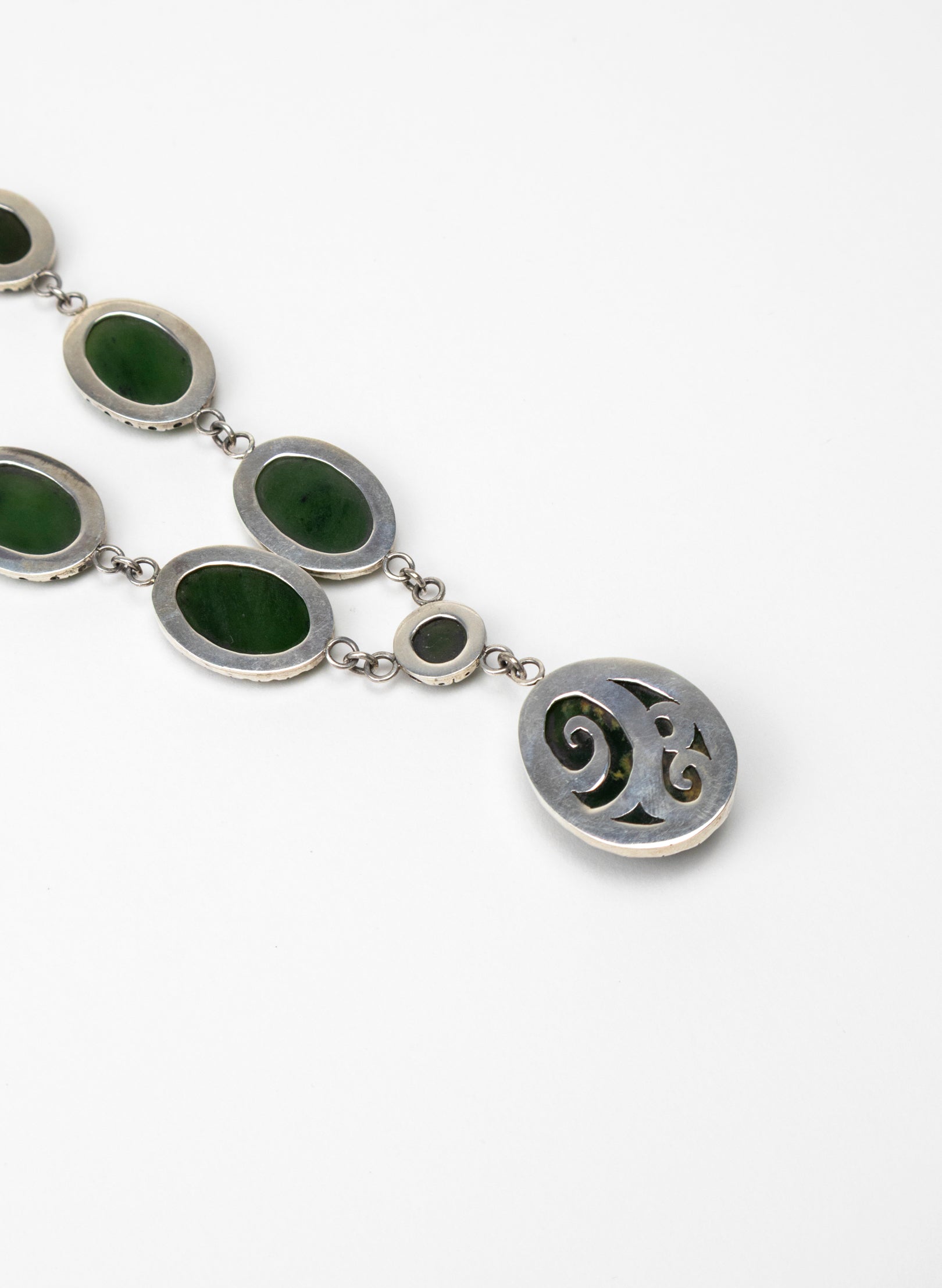 Silver Pounamu Necklace