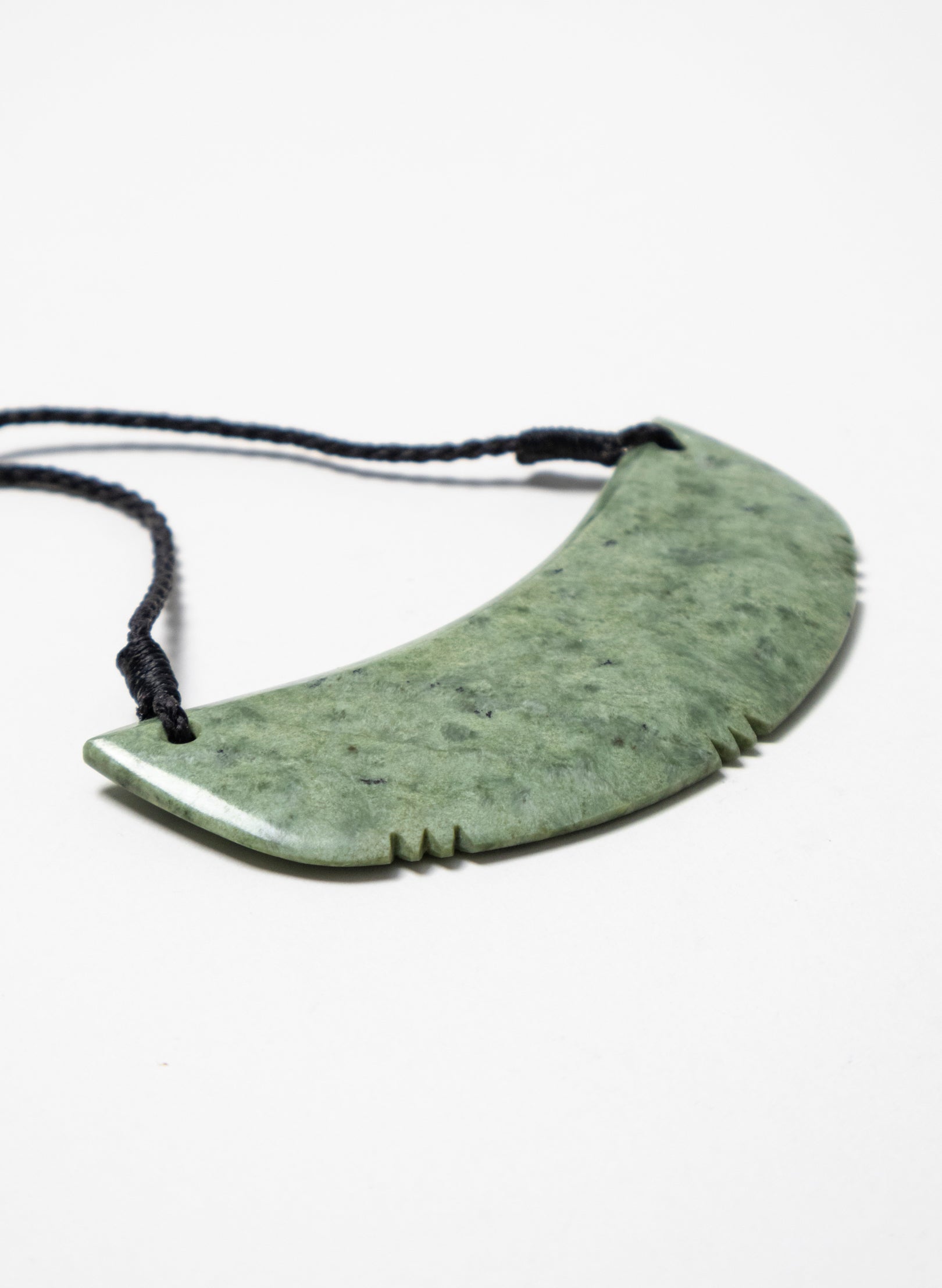 Bound Pounamu Breast Plate with Whakarei