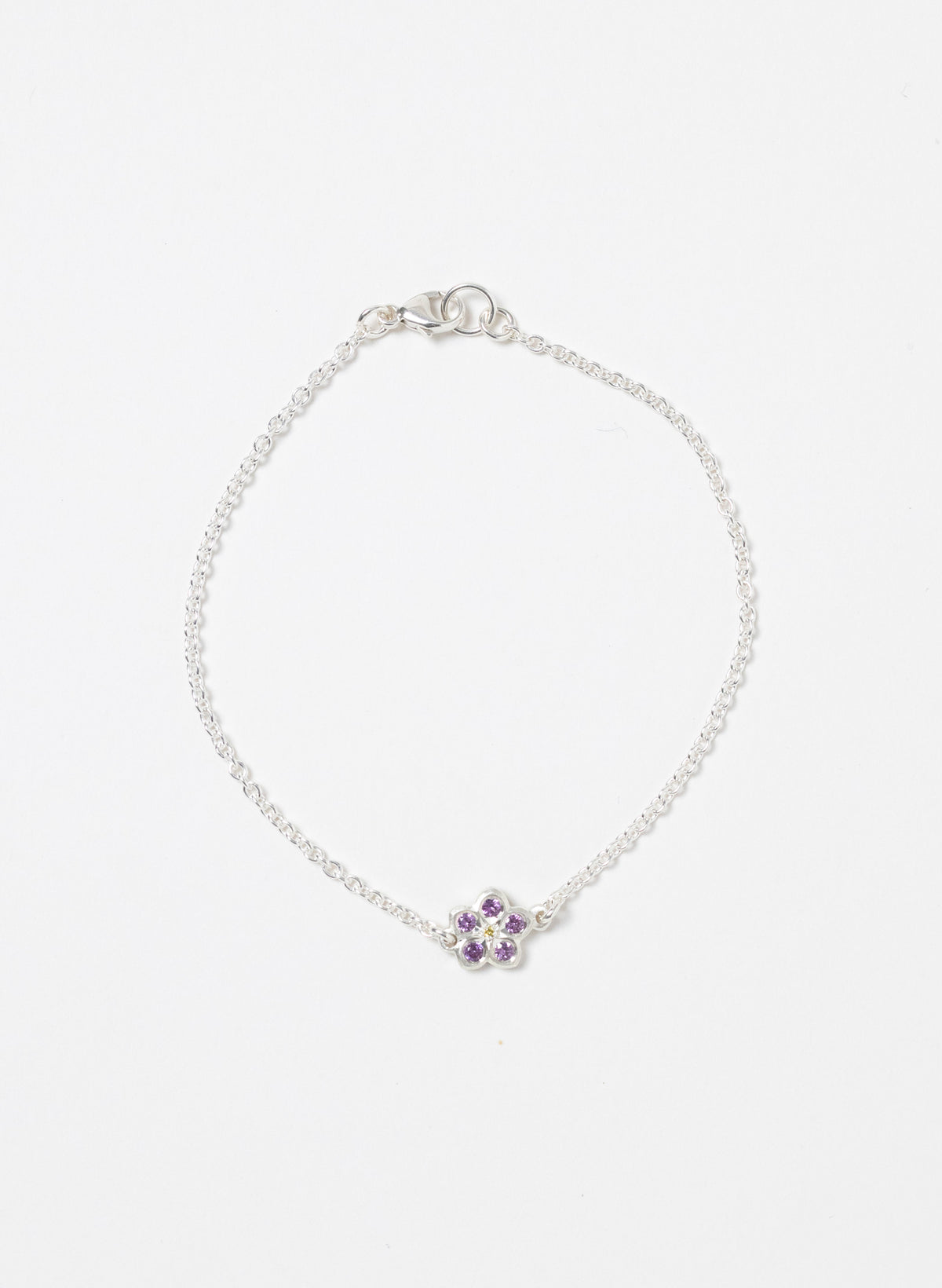 Pink Forget Me Not Bracelet