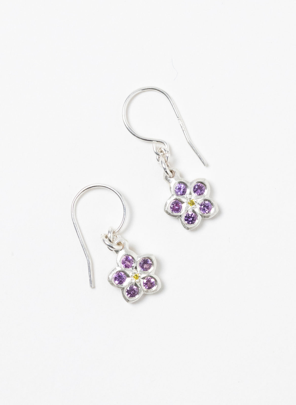 Pink Forget Me Not Earrings