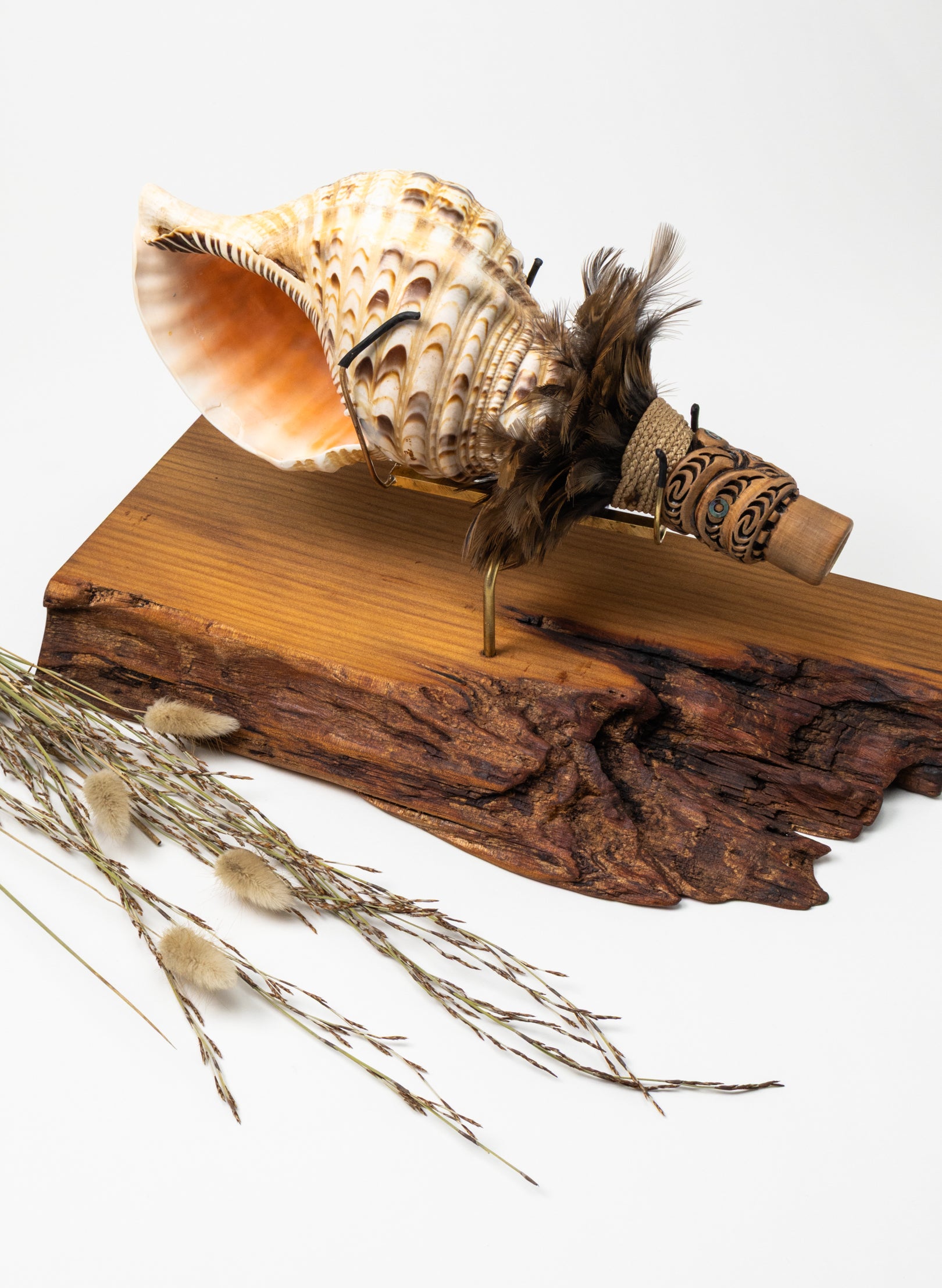Pūtātara on Stand