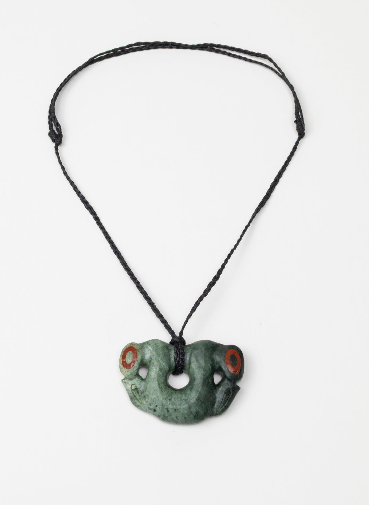 Pekapeka Pounamu Pendant