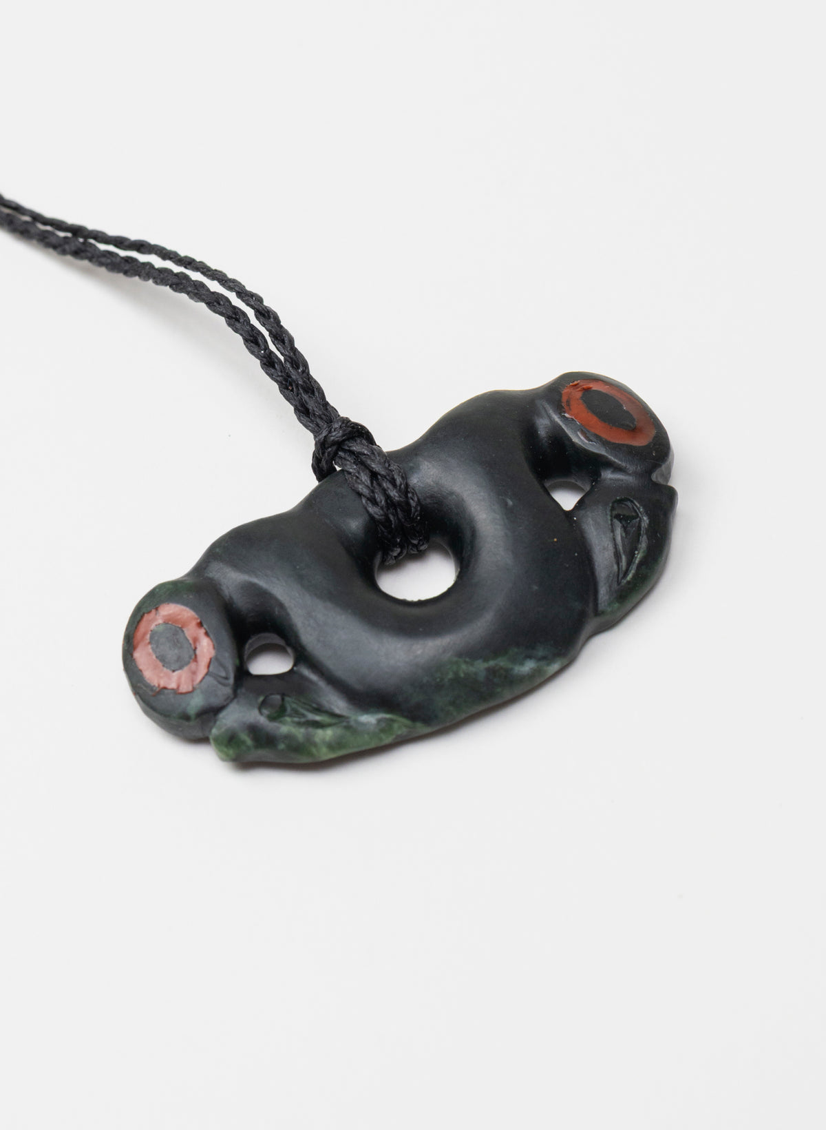 Pekapeka Pounamu Pendant